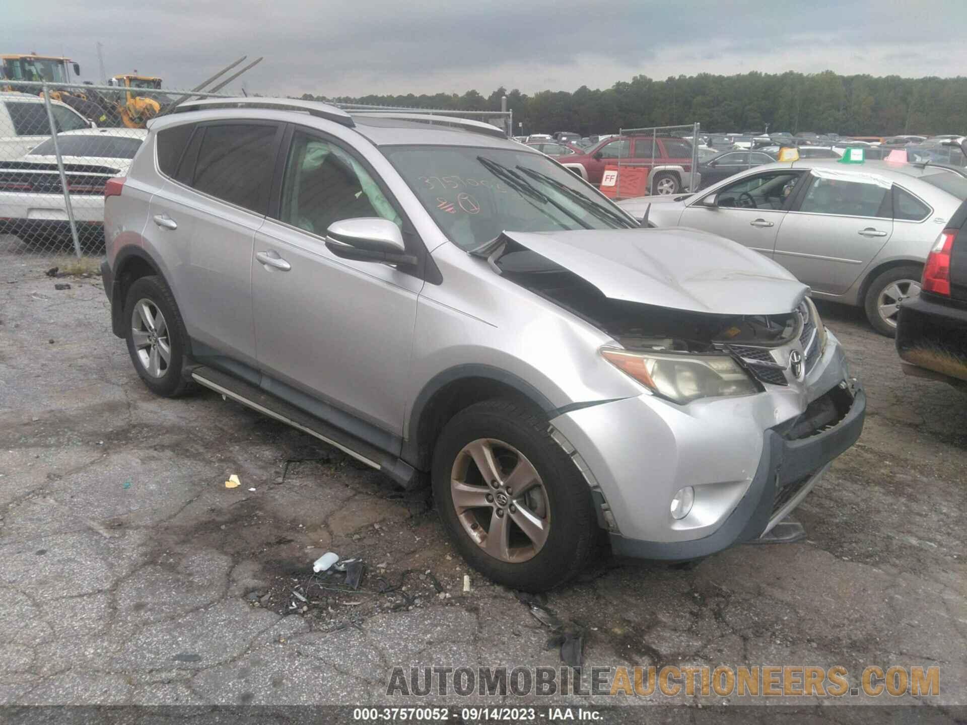 2T3WFREV7FW168286 TOYOTA RAV4 2015