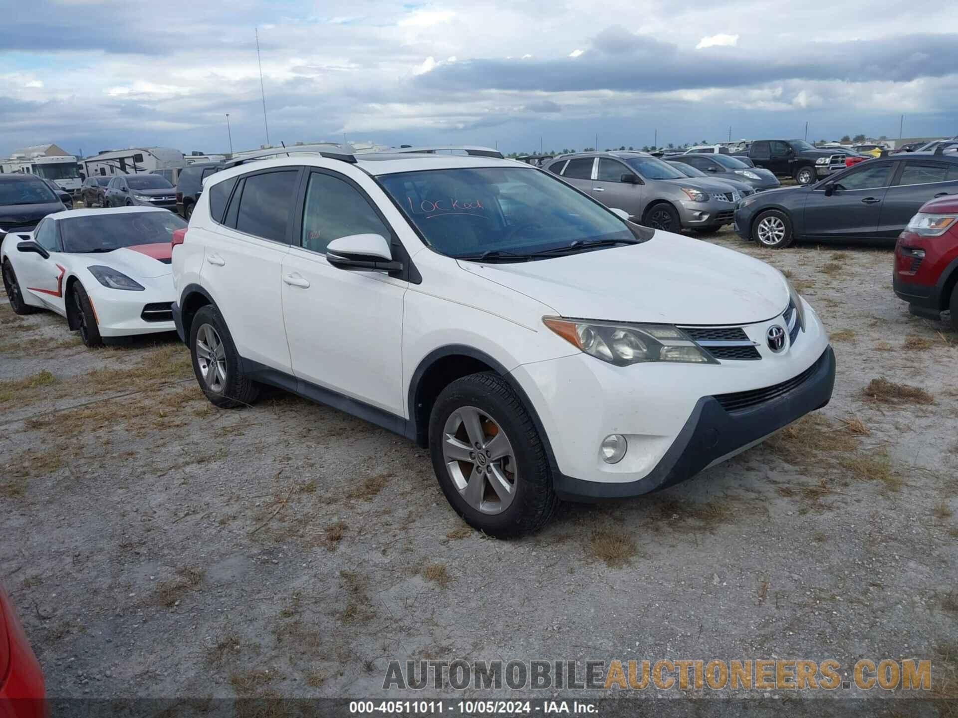 2T3WFREV7FW171186 TOYOTA RAV4 2015