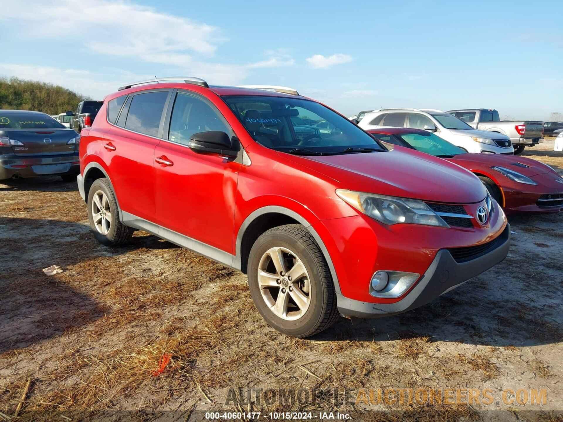 2T3WFREV7FW173567 TOYOTA RAV4 2015