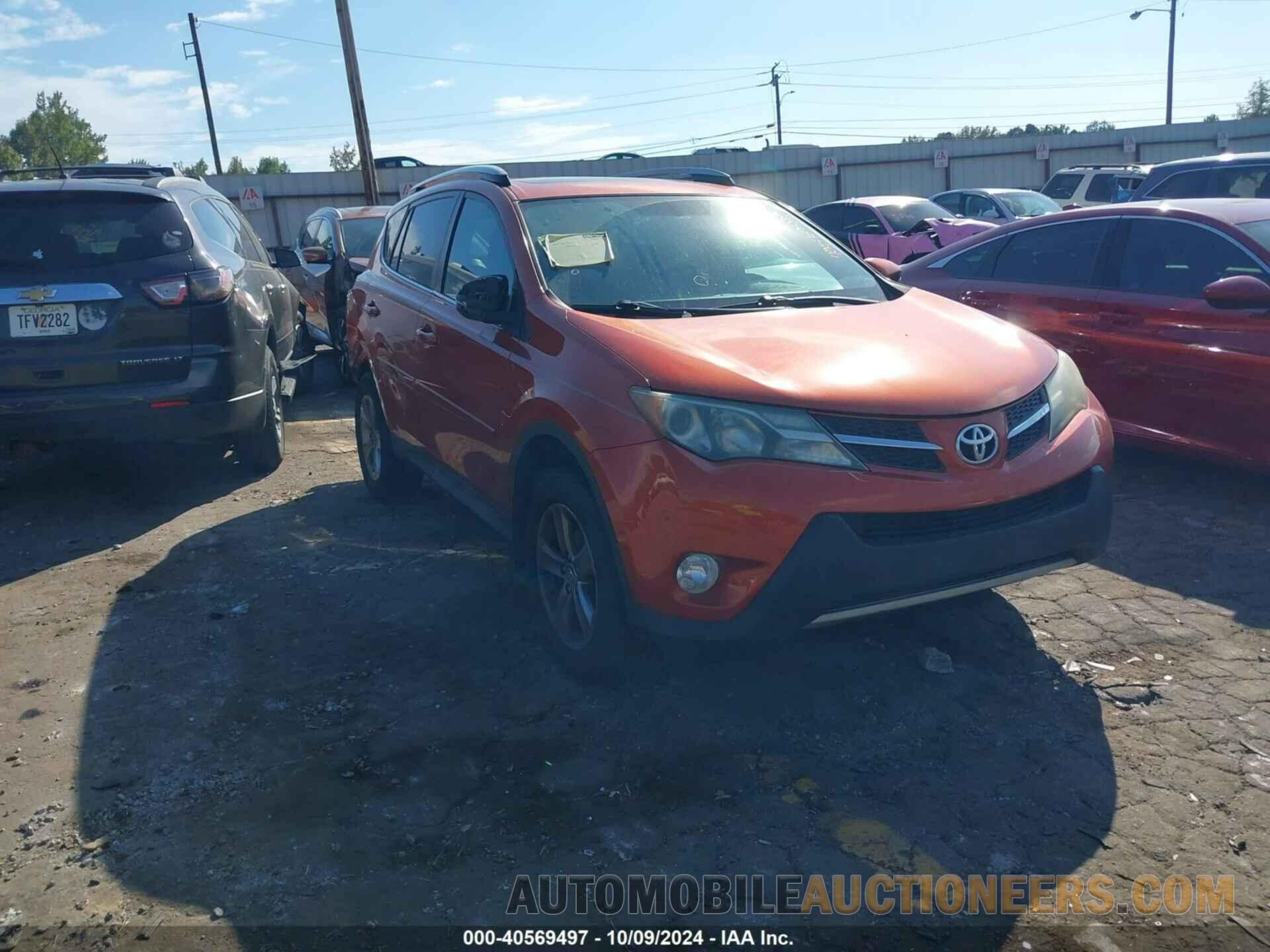 2T3WFREV7FW176050 TOYOTA RAV4 2015