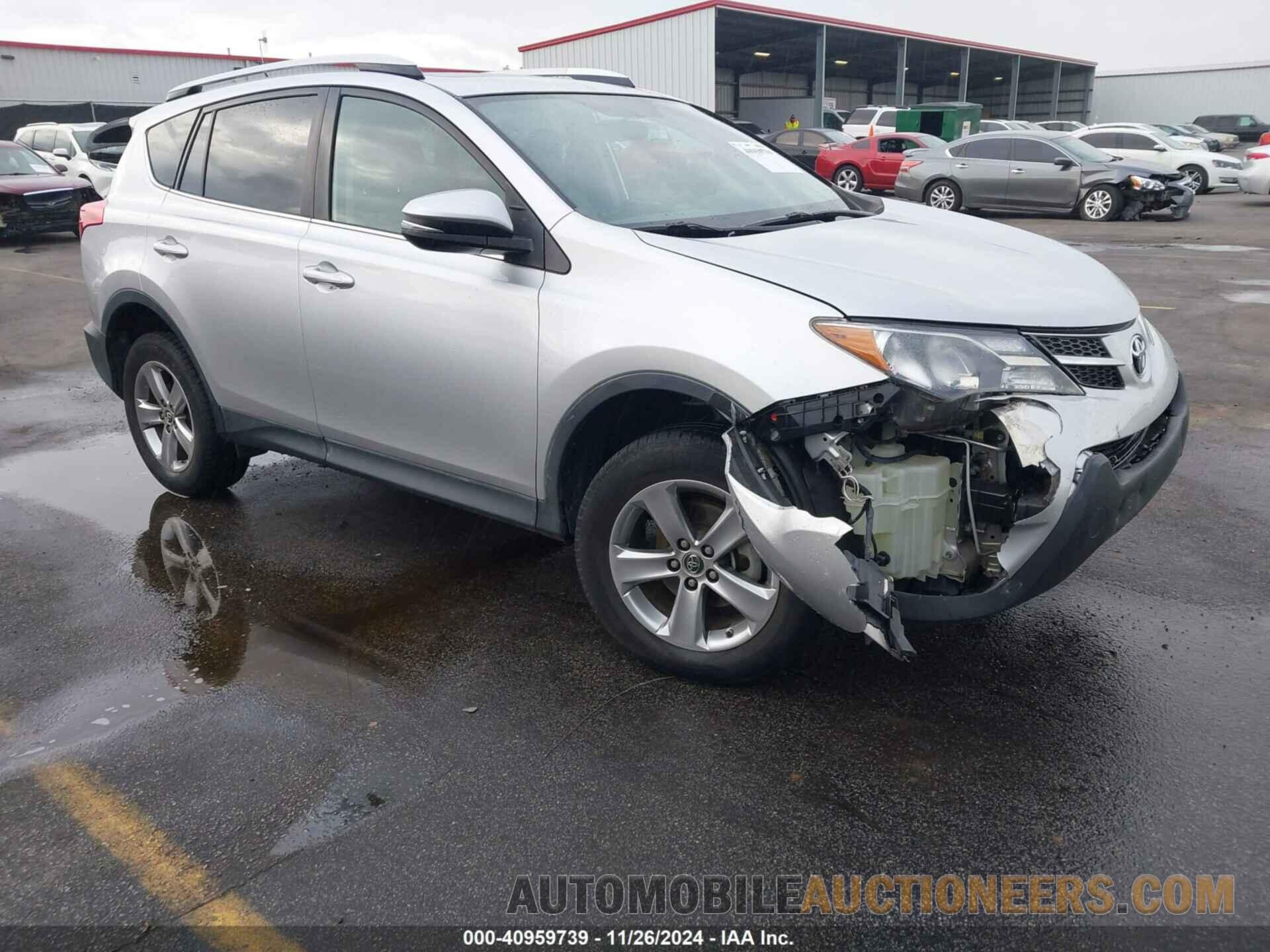 2T3WFREV7FW182222 TOYOTA RAV4 2015