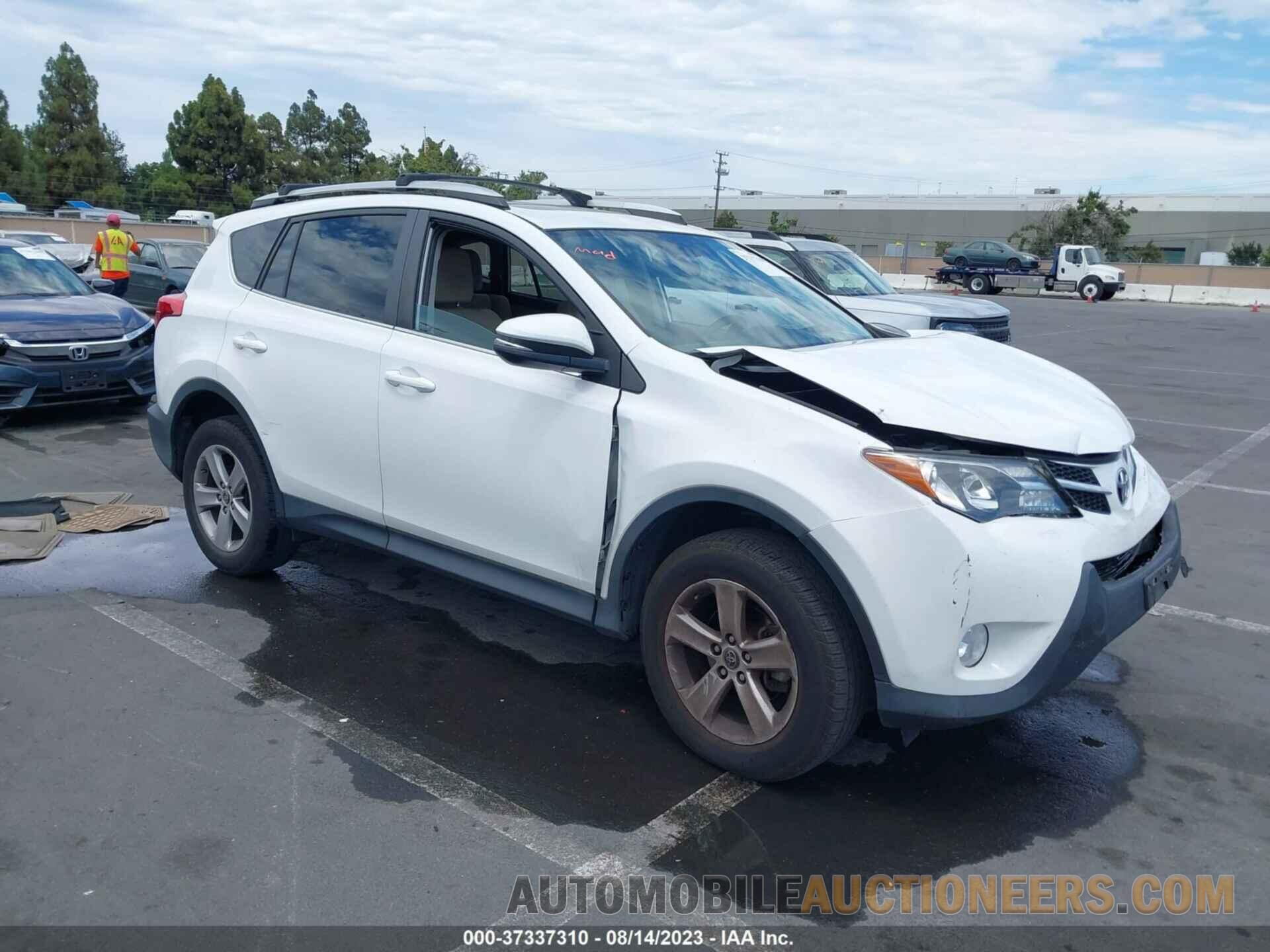 2T3WFREV7FW187839 TOYOTA RAV4 2015