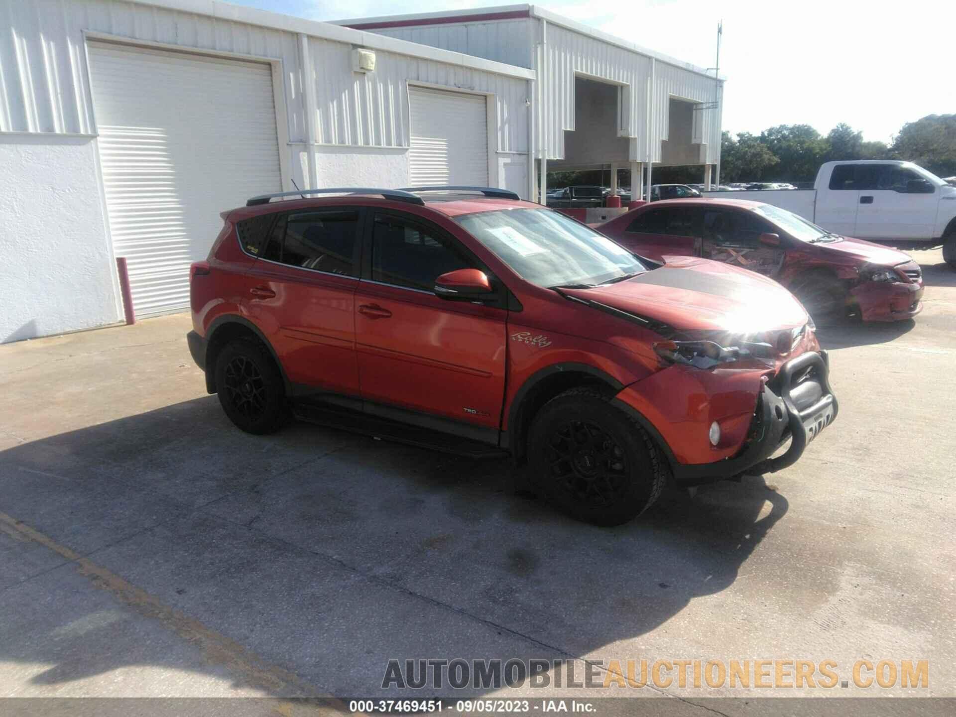 2T3WFREV7FW209984 TOYOTA RAV4 2015