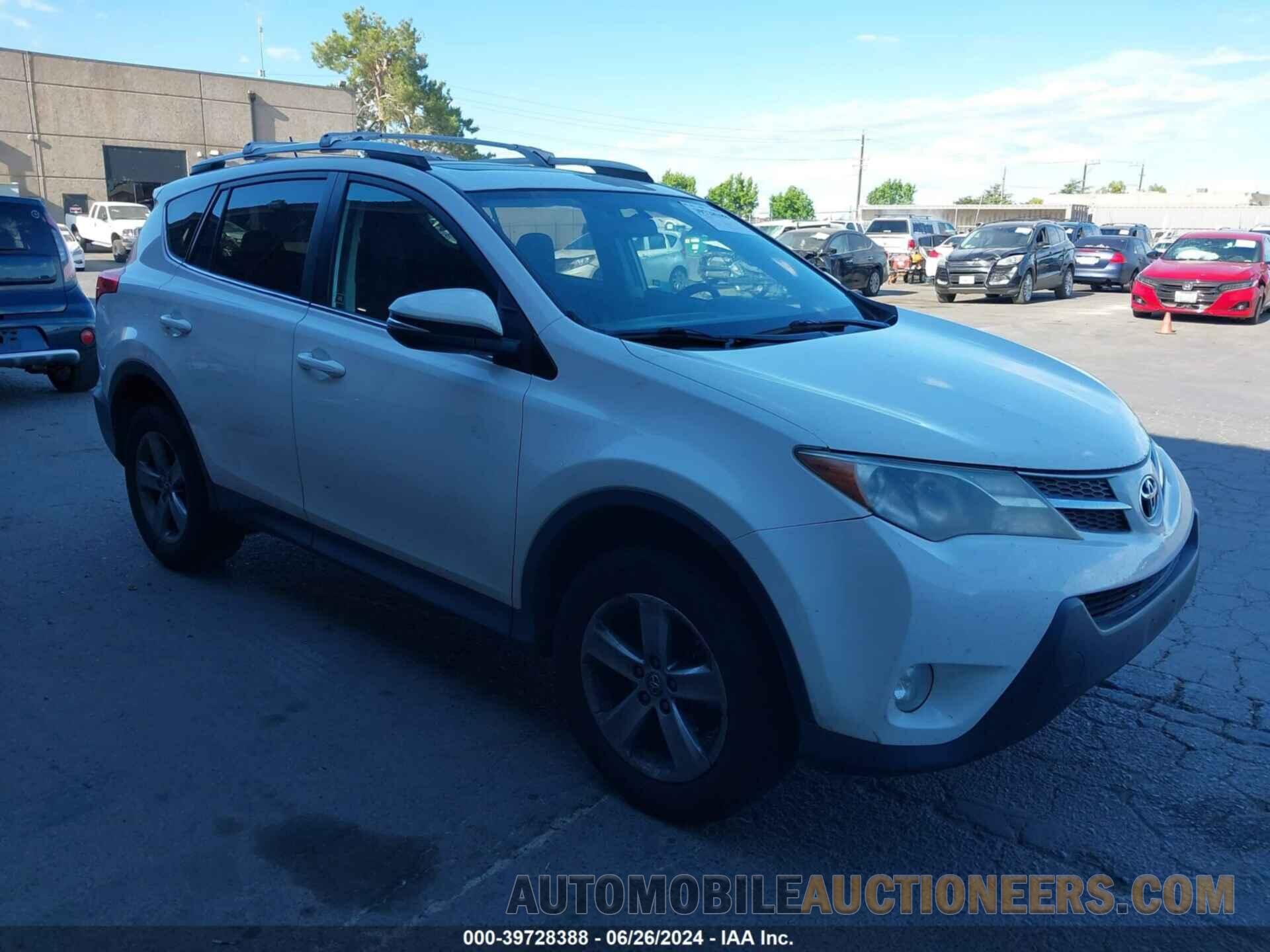 2T3WFREV7FW212917 TOYOTA RAV4 2015