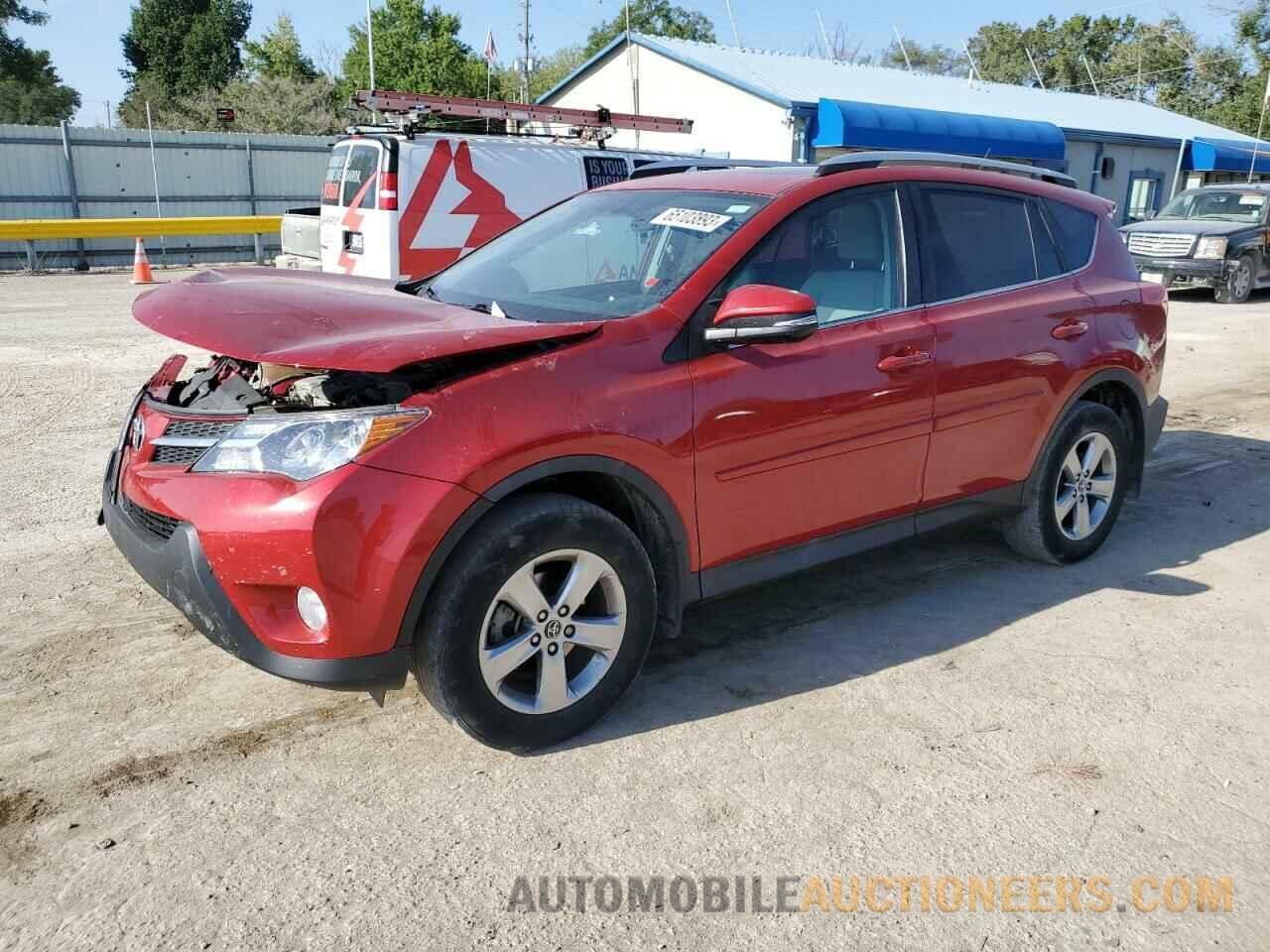 2T3WFREV7FW222167 TOYOTA RAV4 2015