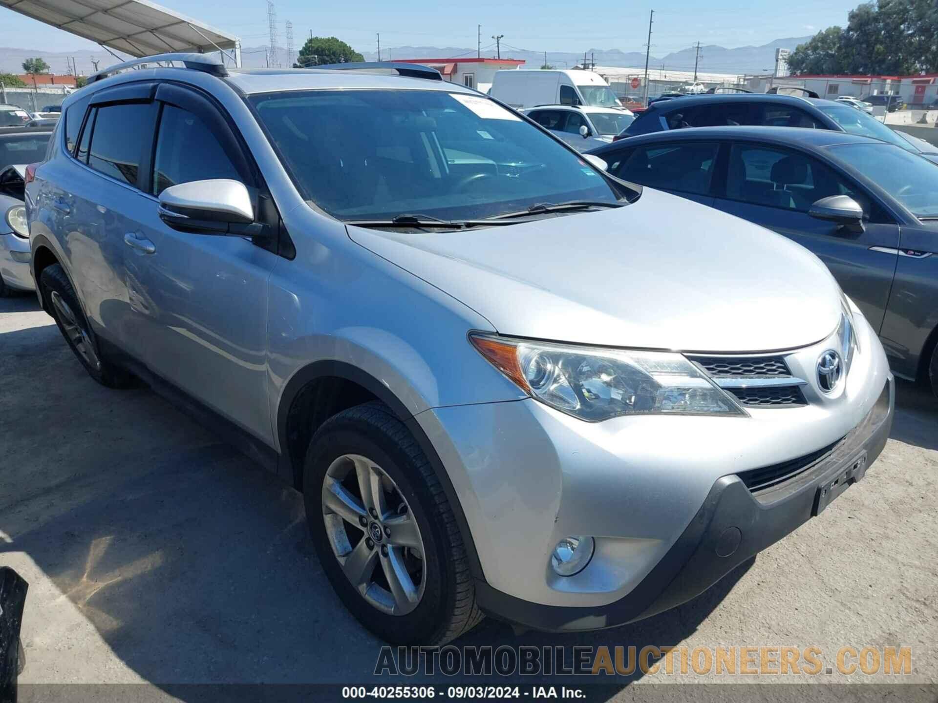 2T3WFREV7FW226381 TOYOTA RAV4 2015