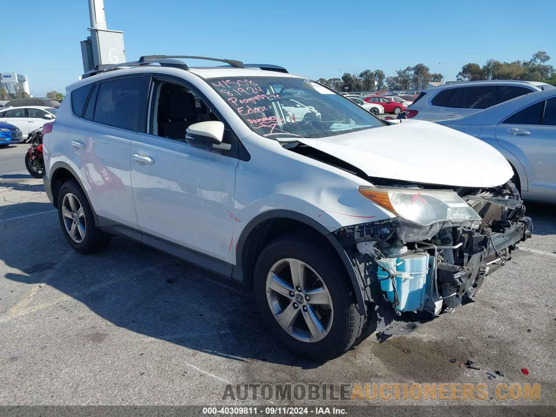 2T3WFREV7FW229023 TOYOTA RAV4 2015