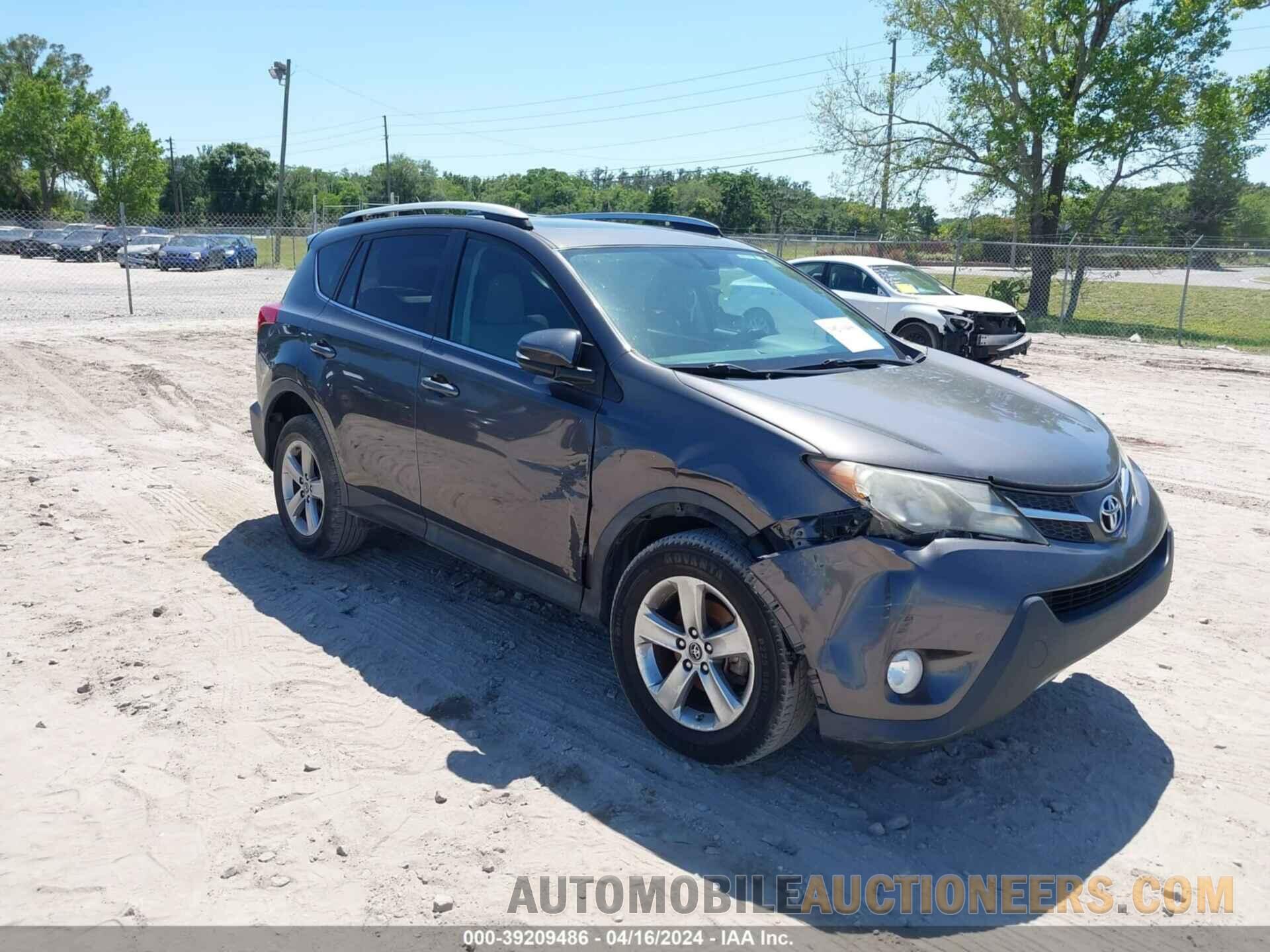 2T3WFREV7FW232567 TOYOTA RAV4 2015