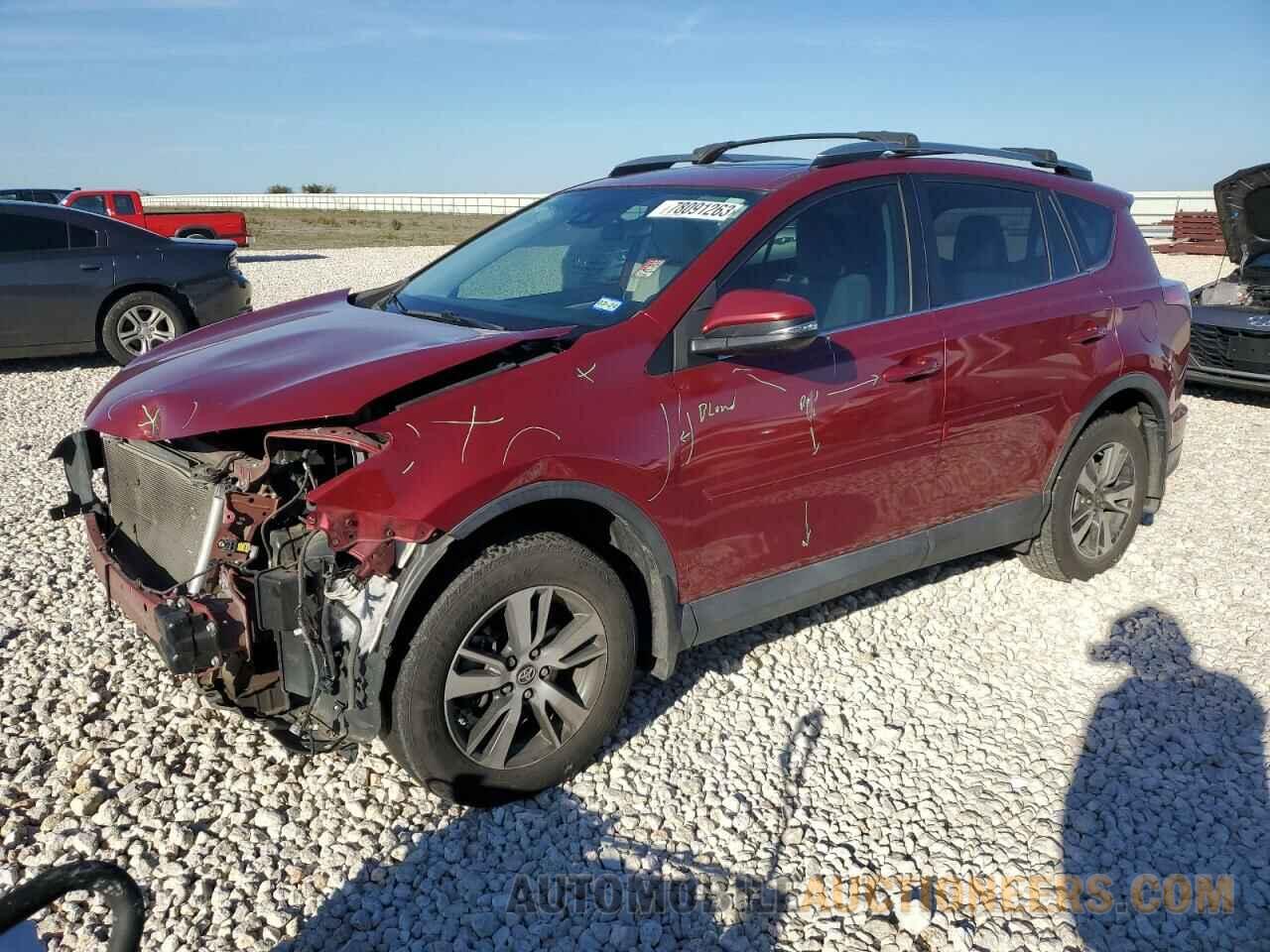 2T3WFREV7JW420272 TOYOTA RAV4 2018