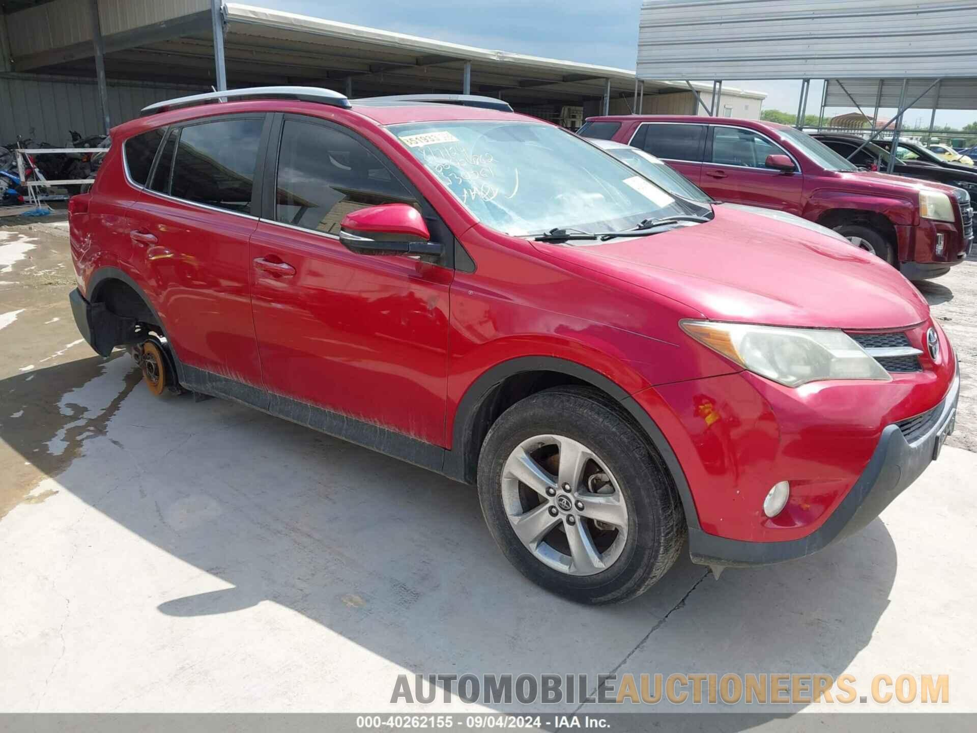 2T3WFREV8FW134261 TOYOTA RAV4 2015