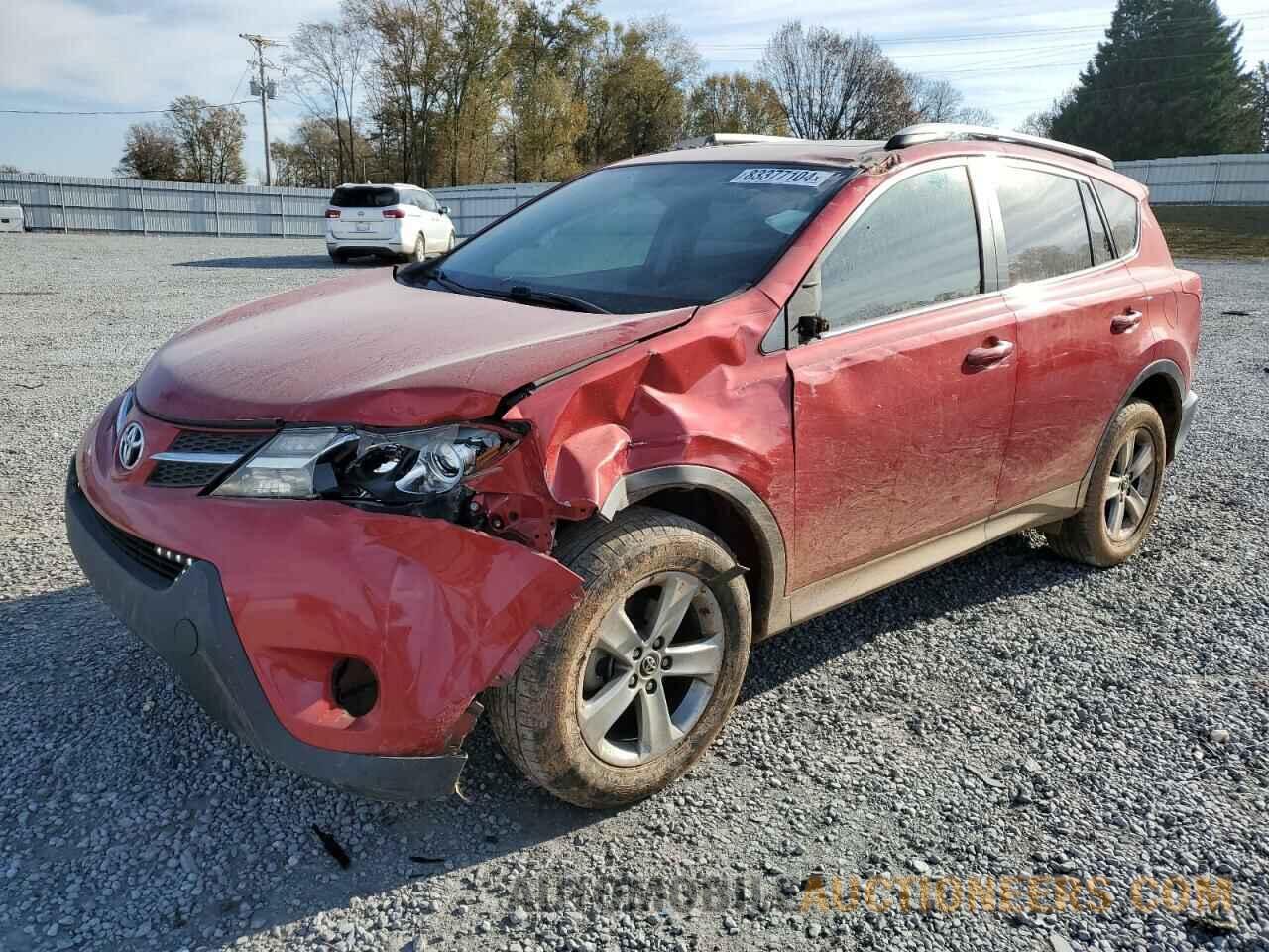 2T3WFREV8FW136558 TOYOTA RAV4 2015