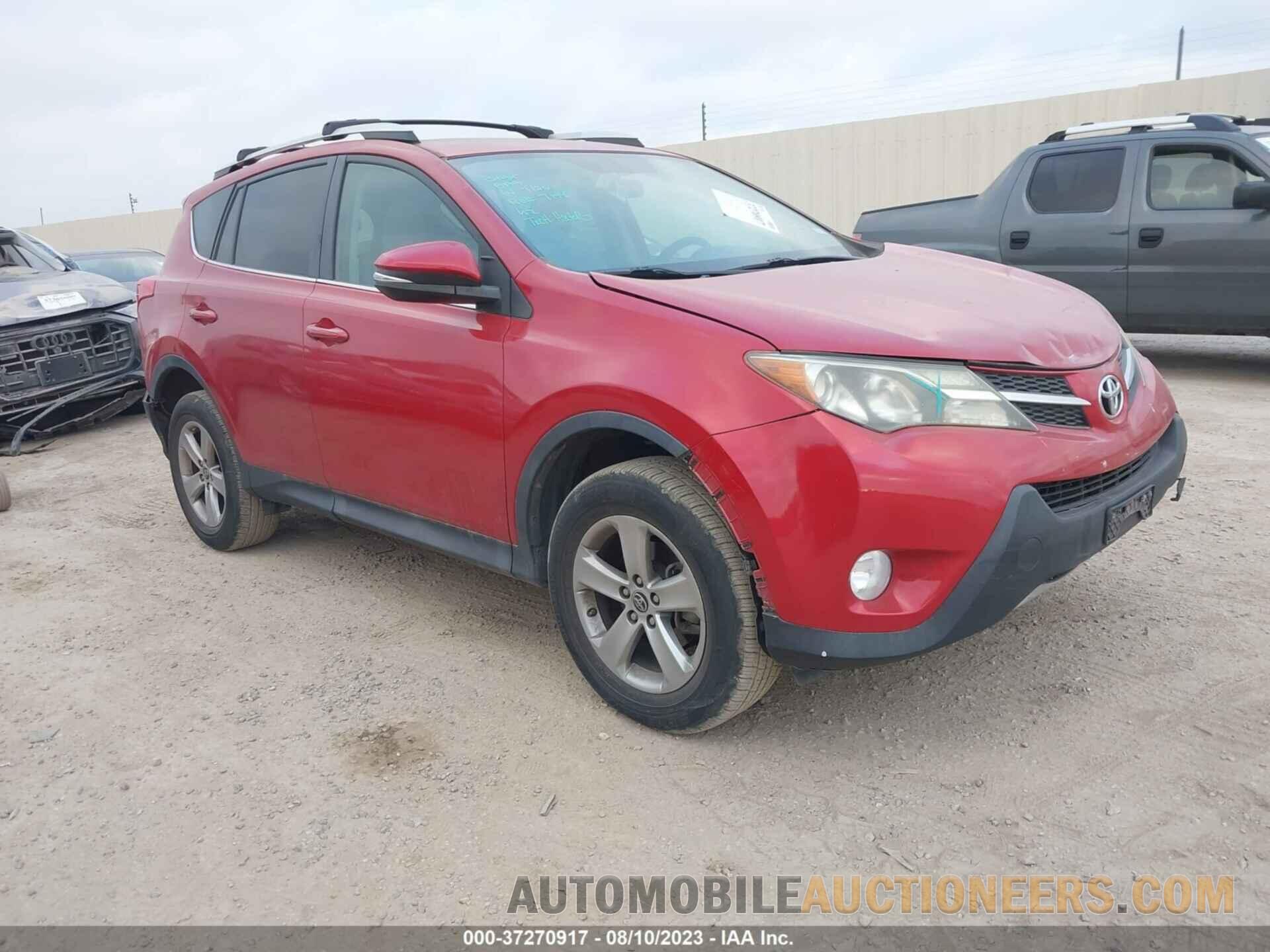 2T3WFREV8FW185548 TOYOTA RAV4 2015