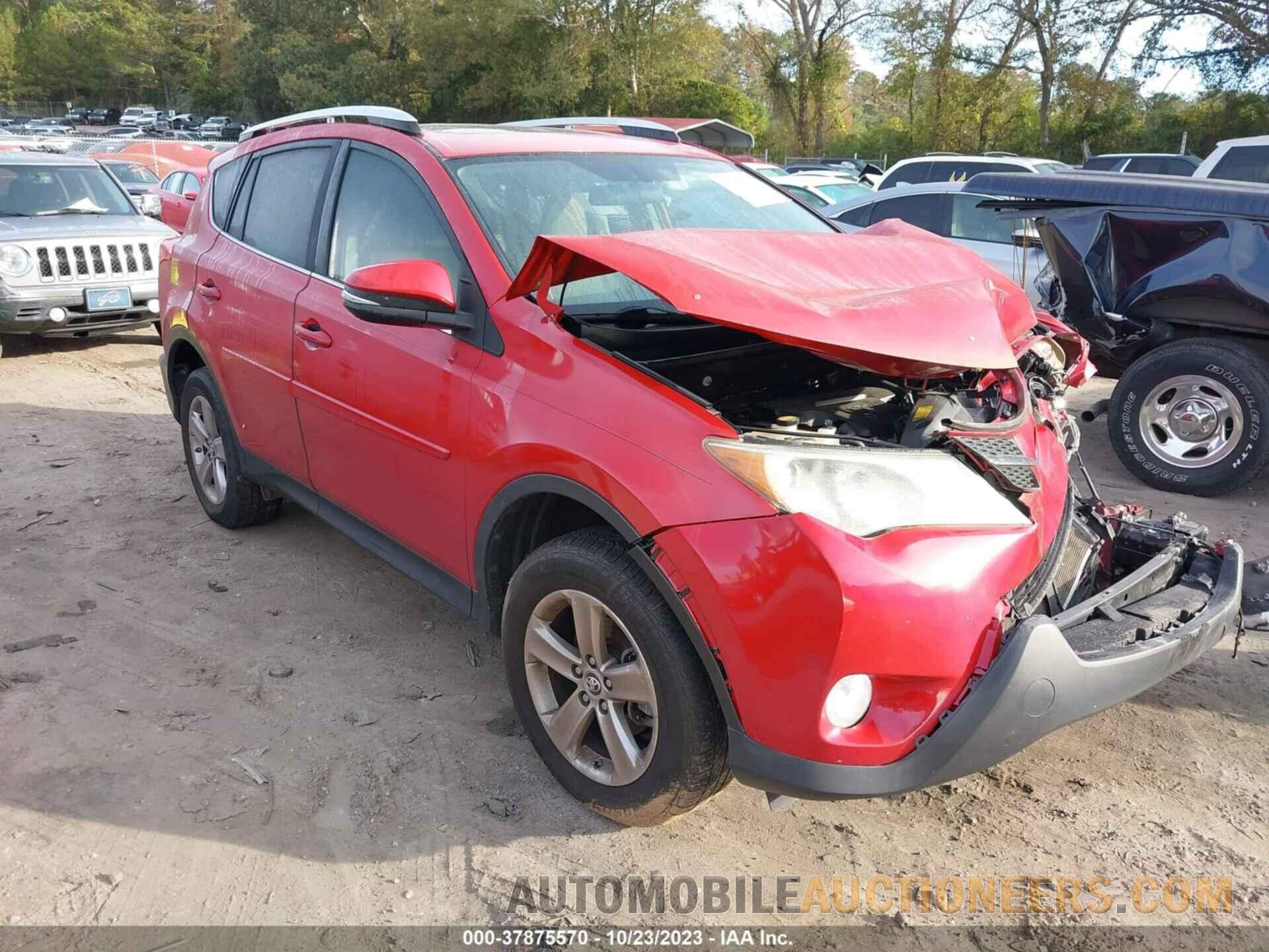 2T3WFREV8FW191530 TOYOTA RAV4 2015