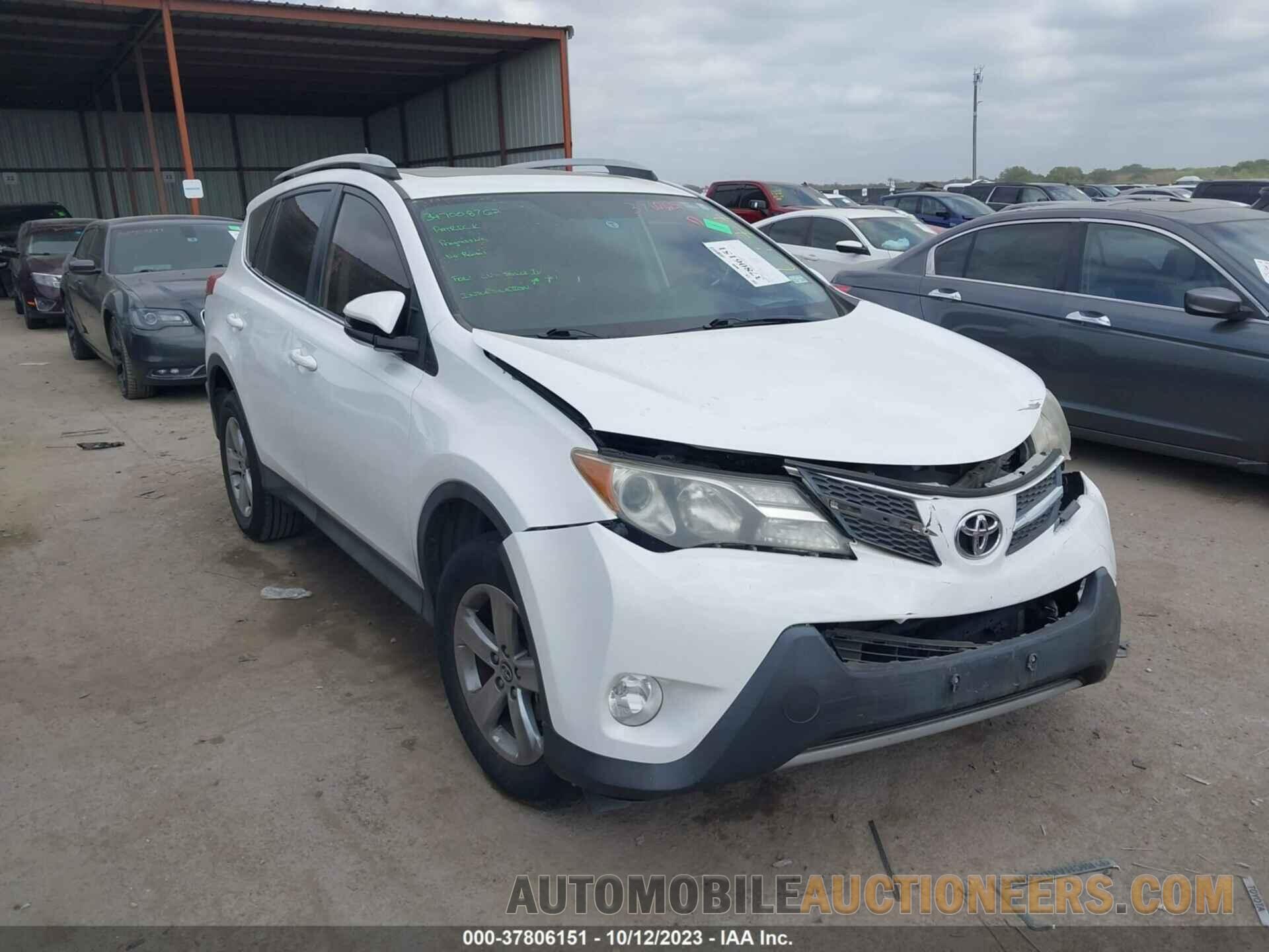 2T3WFREV8FW207600 TOYOTA RAV4 2015