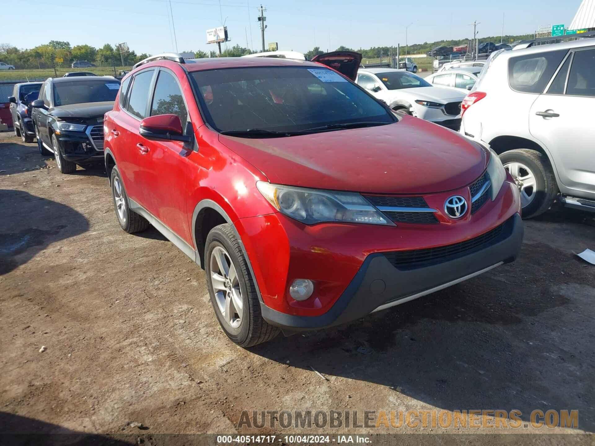 2T3WFREV8FW216085 TOYOTA RAV4 2015