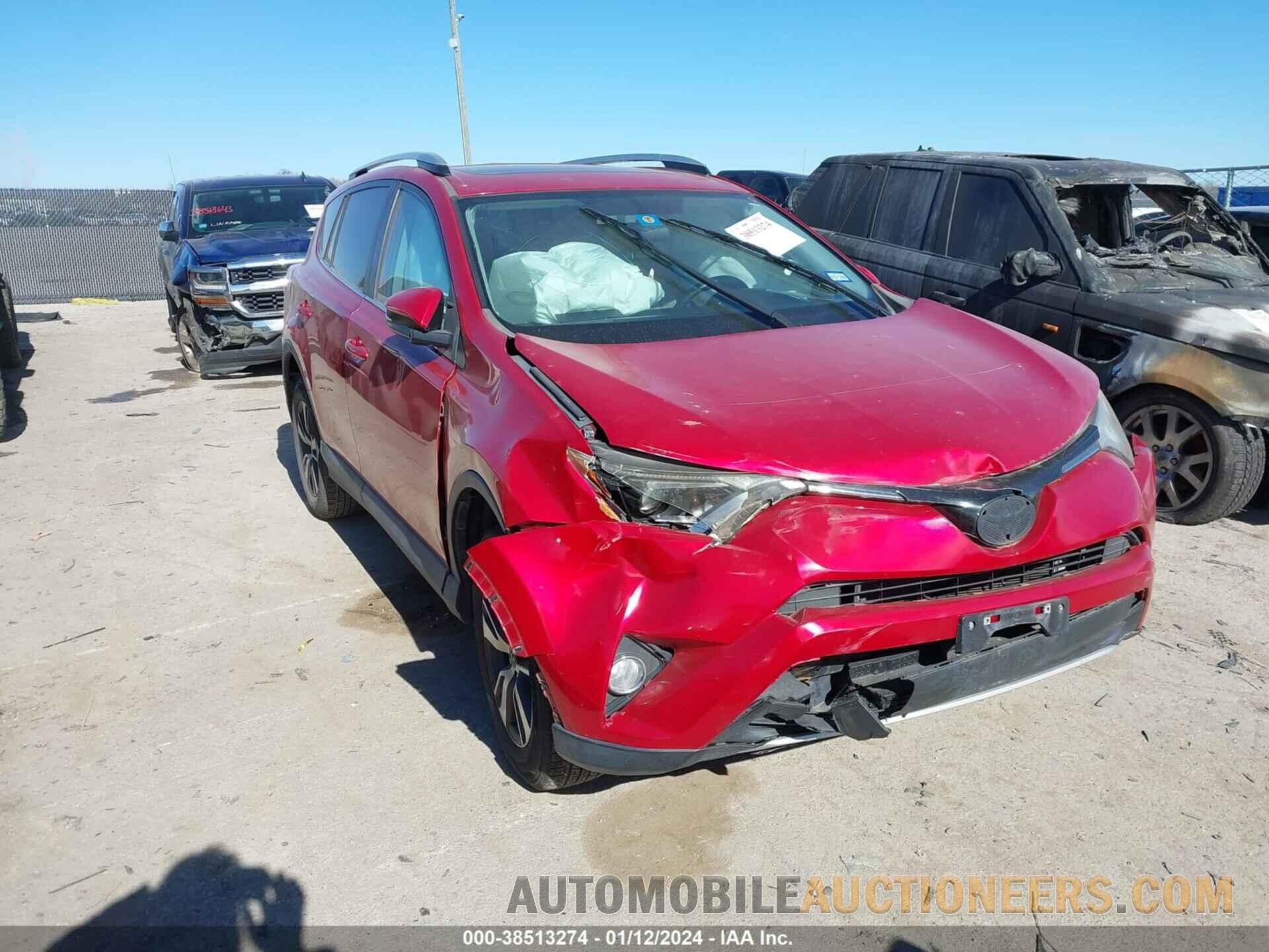 2T3WFREV8GW257673 TOYOTA RAV4 2016