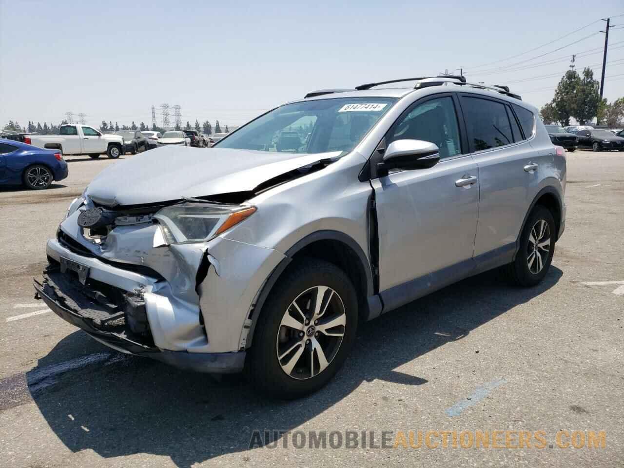 2T3WFREV8GW304085 TOYOTA RAV4 2016