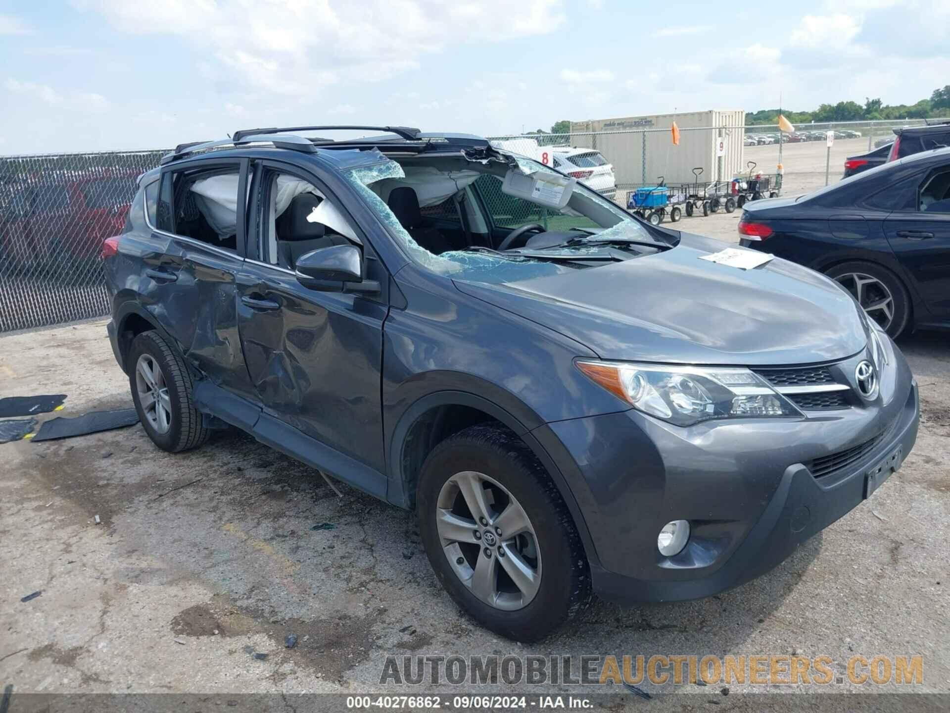 2T3WFREV9FW152526 TOYOTA RAV4 2015