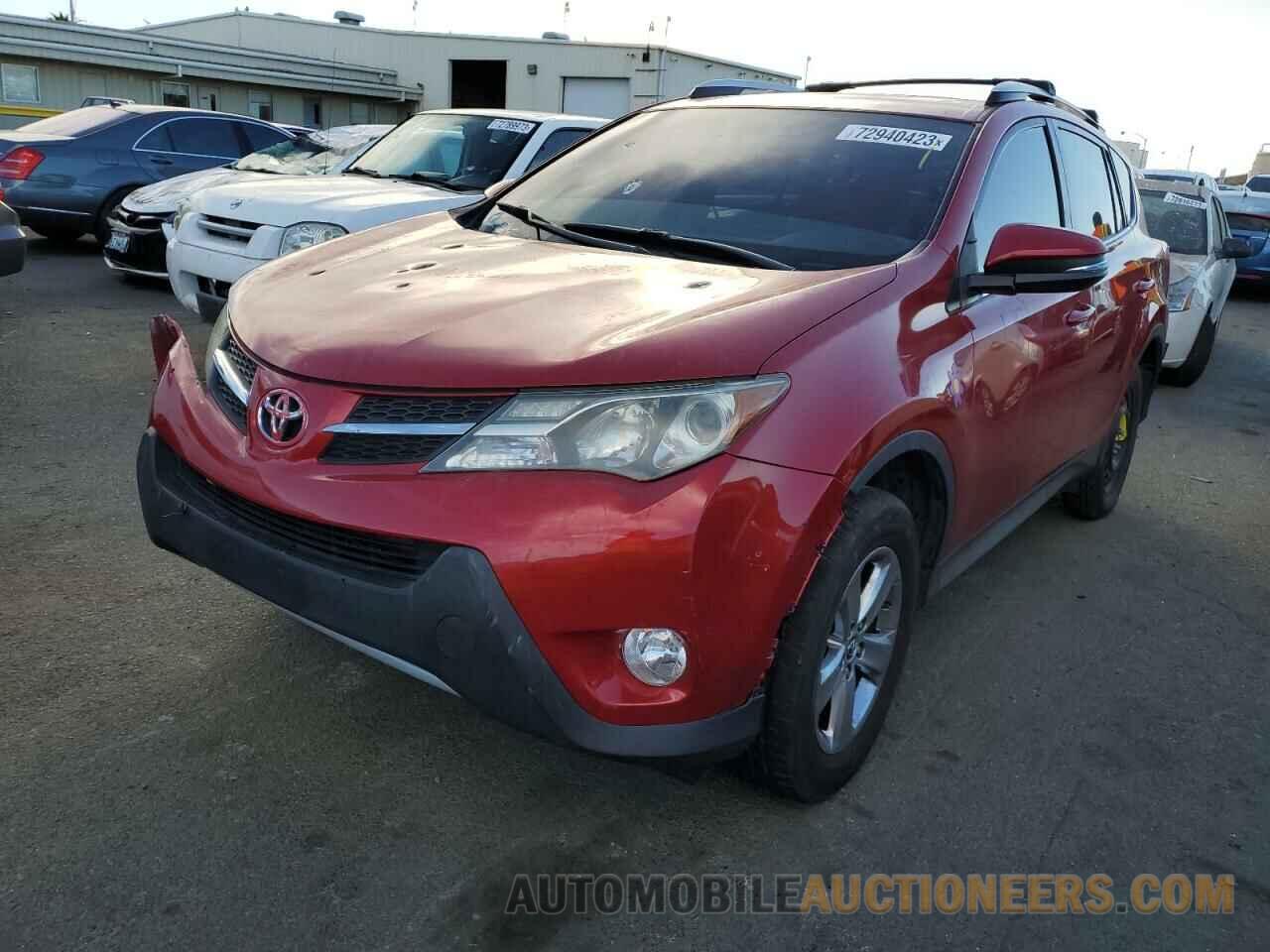 2T3WFREV9FW176406 TOYOTA RAV4 2015