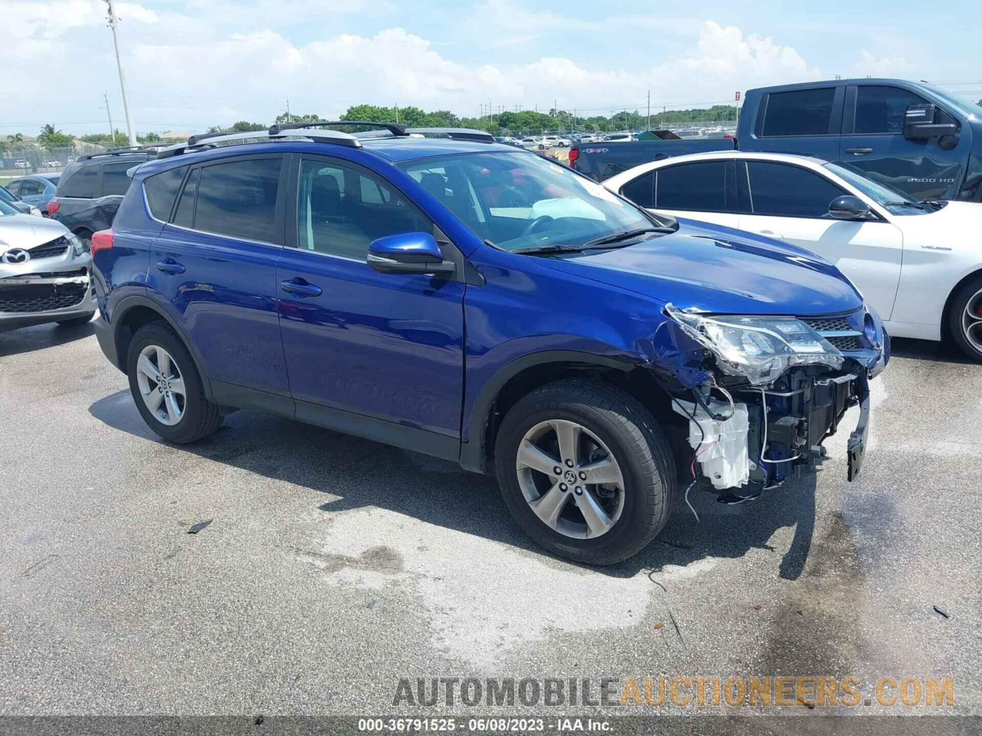 2T3WFREV9FW222932 TOYOTA RAV4 2015