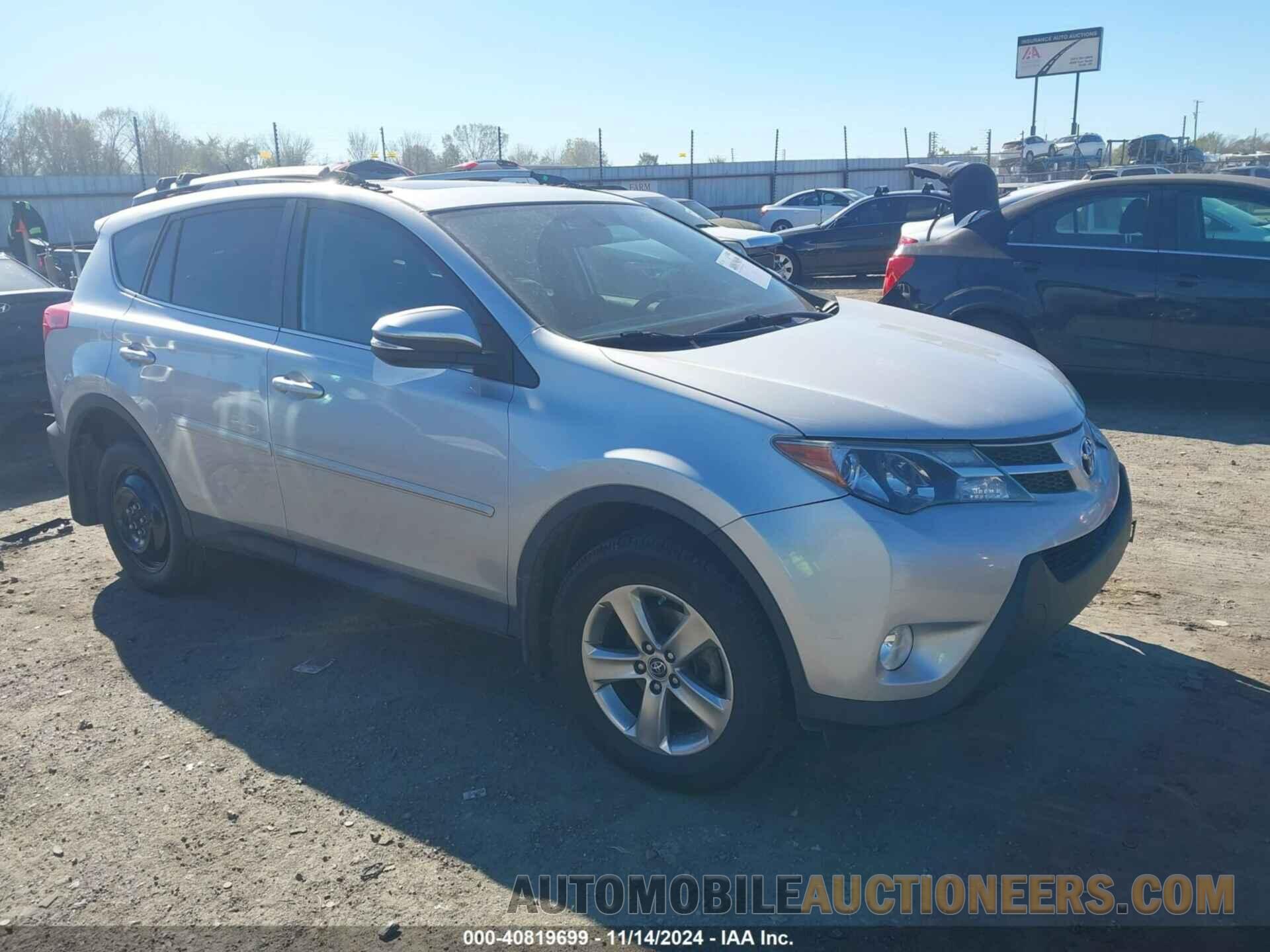 2T3WFREV9FW226589 TOYOTA RAV4 2015