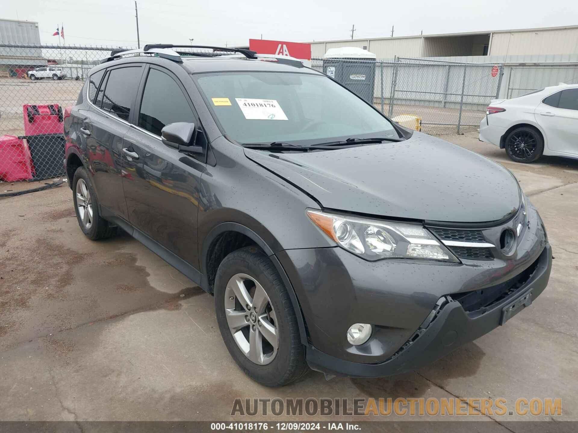 2T3WFREV9FW234370 TOYOTA RAV4 2015