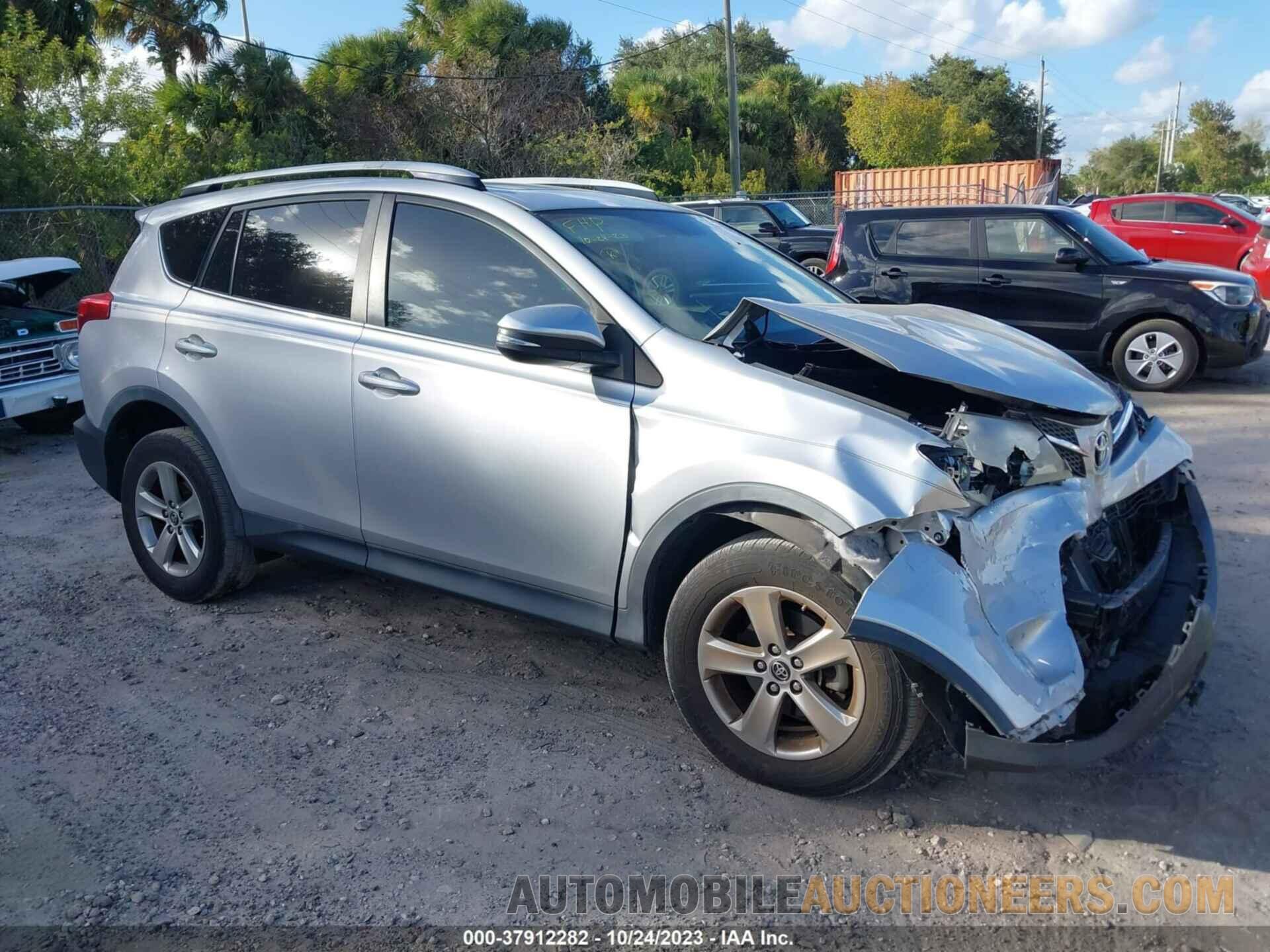 2T3WFREVXFW132768 TOYOTA RAV4 2015