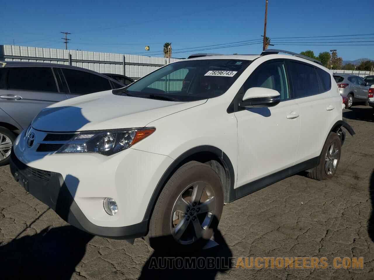 2T3WFREVXFW133127 TOYOTA RAV4 2015