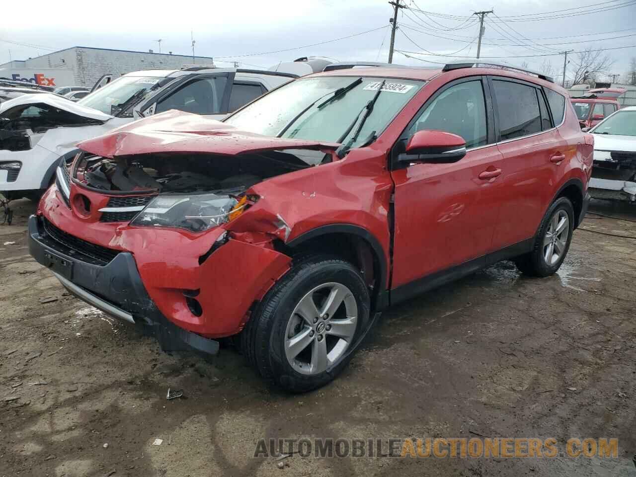 2T3WFREVXFW133502 TOYOTA RAV4 2015