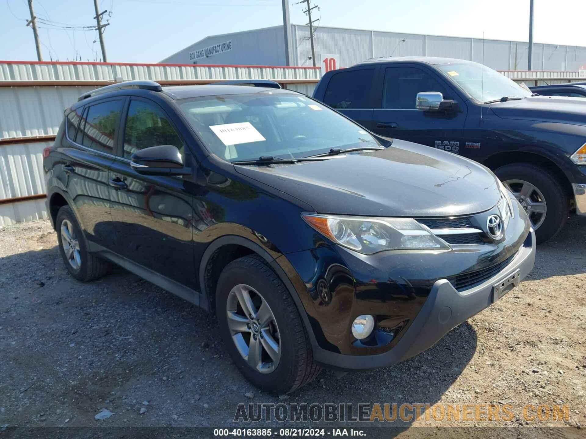 2T3WFREVXFW134987 TOYOTA RAV4 2015