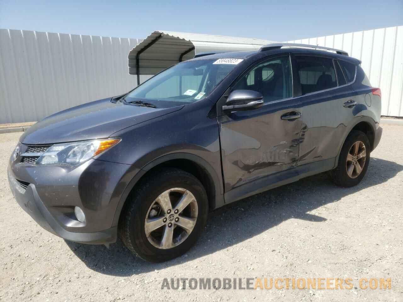 2T3WFREVXFW140224 TOYOTA RAV4 2015