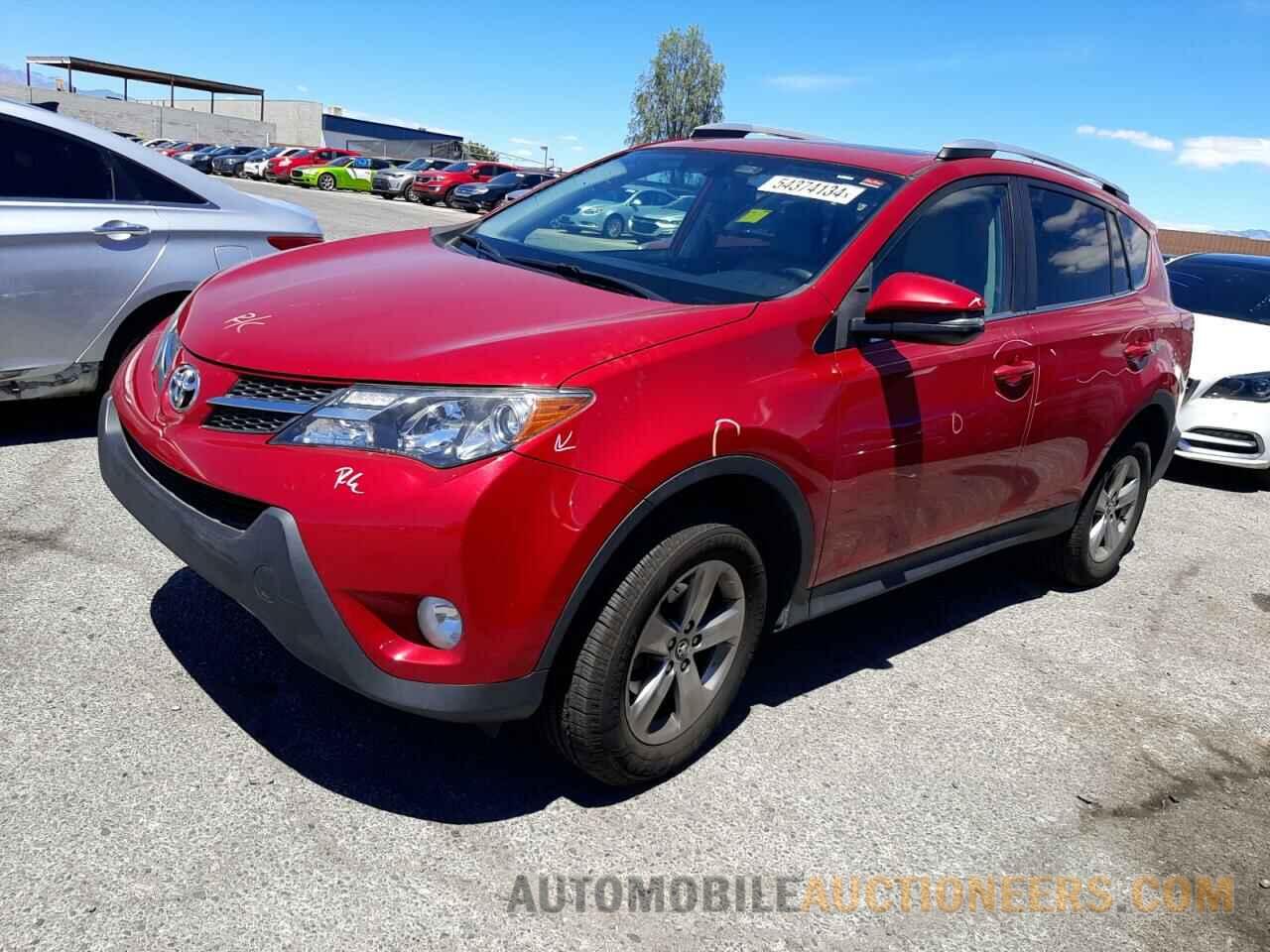 2T3WFREVXFW141034 TOYOTA RAV4 2015