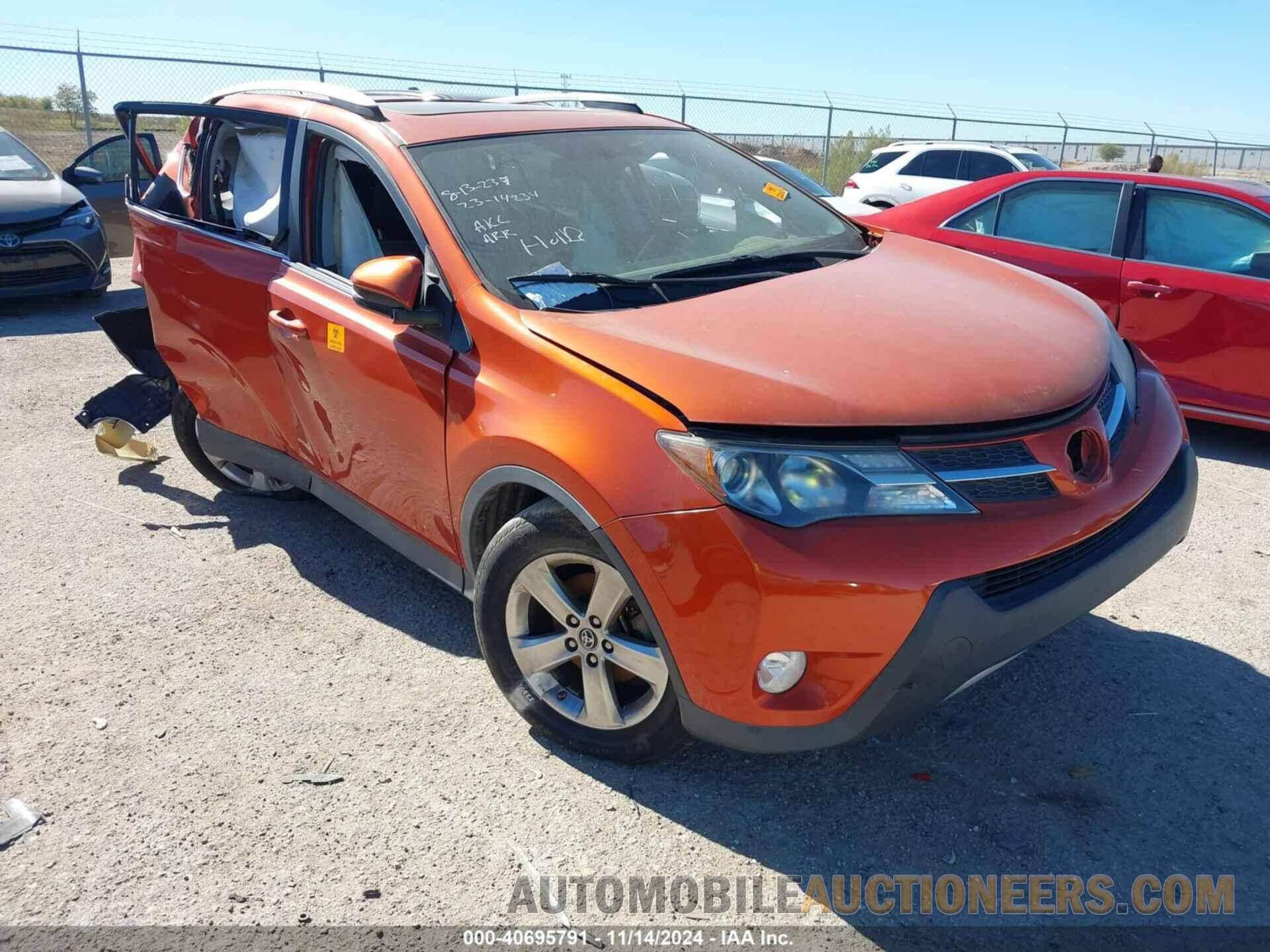 2T3WFREVXFW146105 TOYOTA RAV4 2015