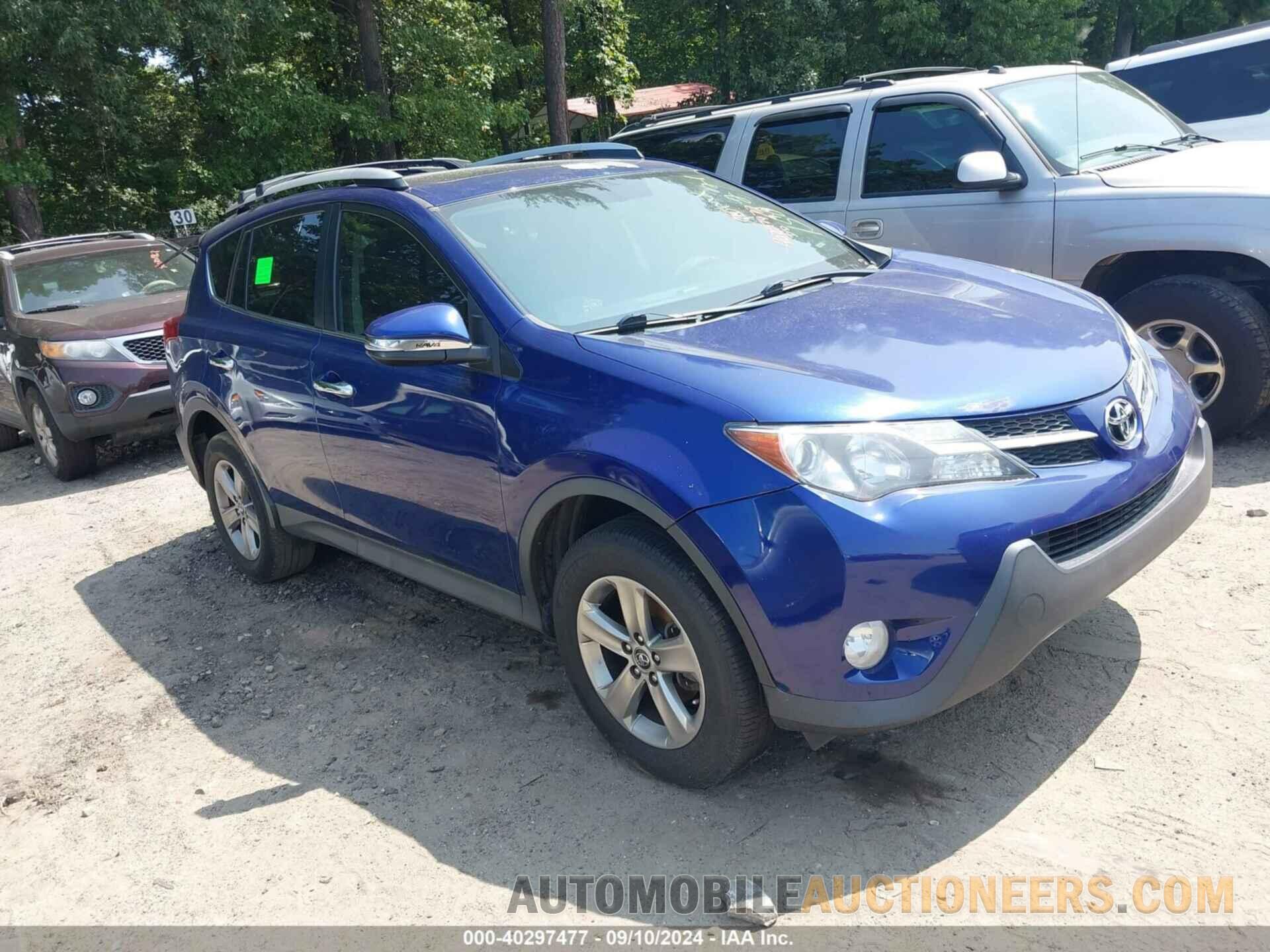 2T3WFREVXFW150221 TOYOTA RAV4 2015