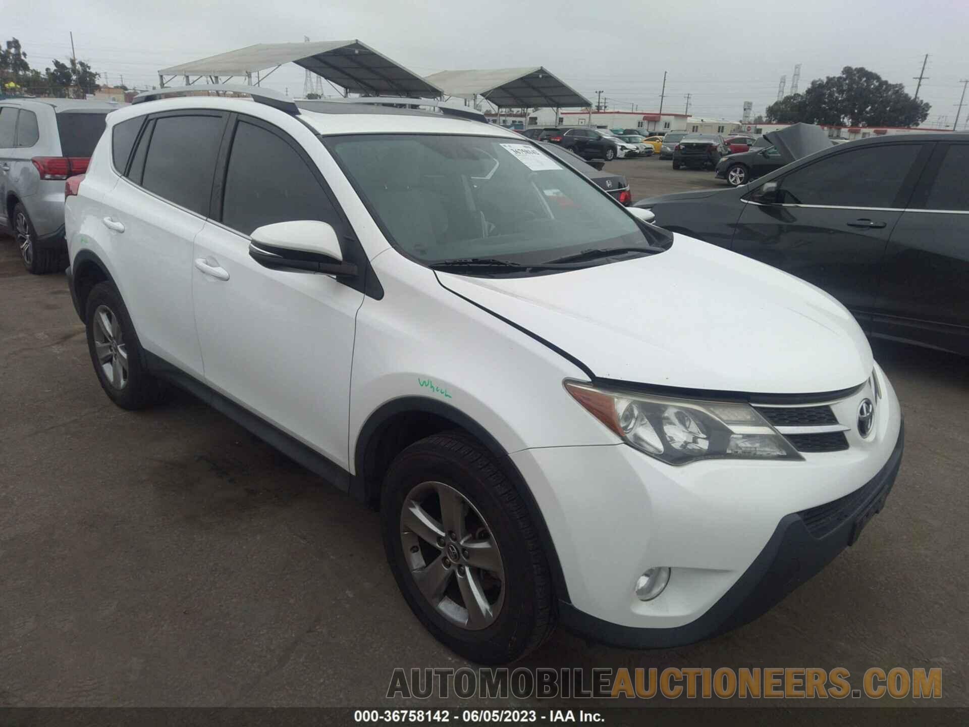 2T3WFREVXFW152714 TOYOTA RAV4 2015