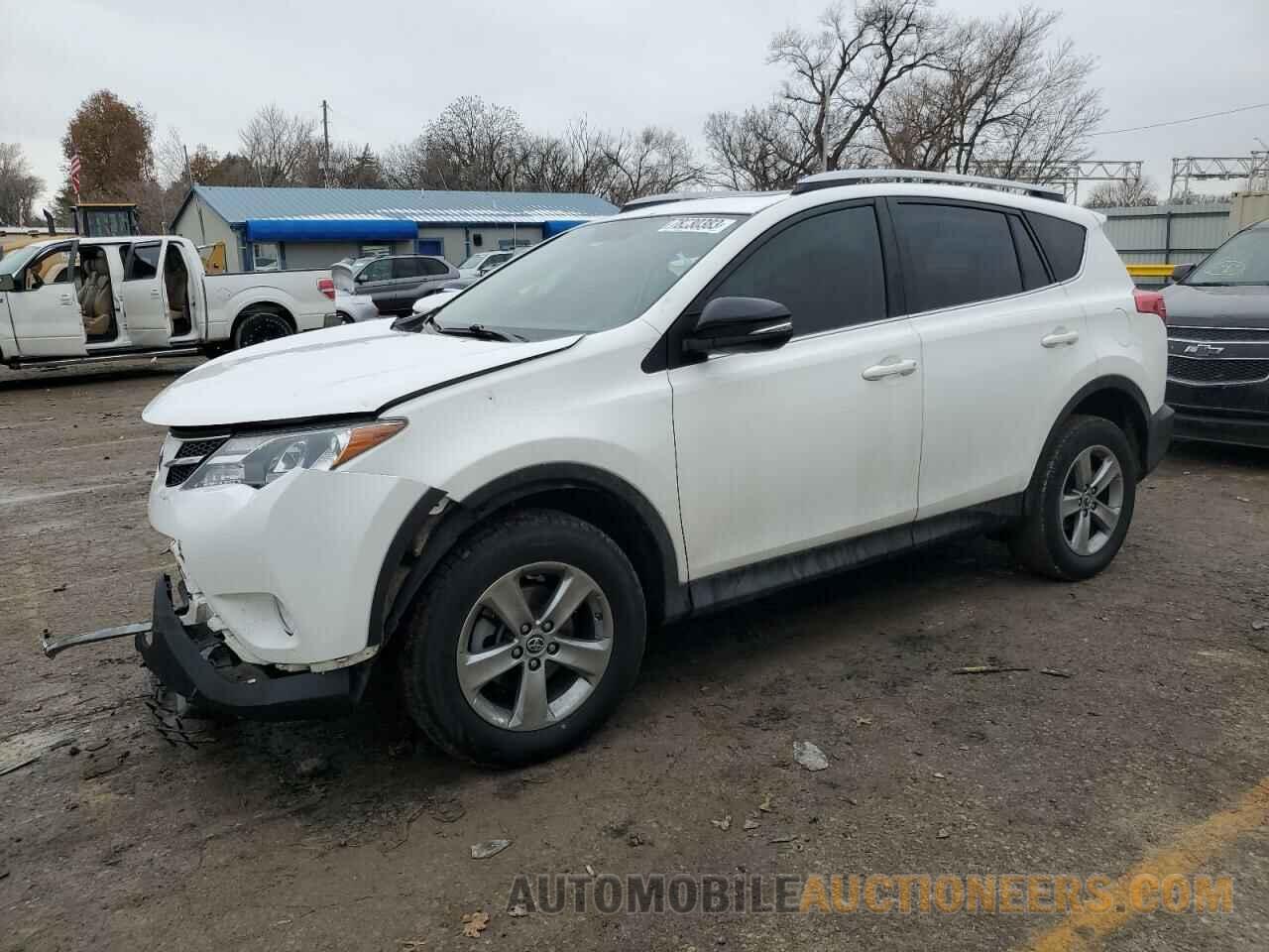 2T3WFREVXFW153636 TOYOTA RAV4 2015