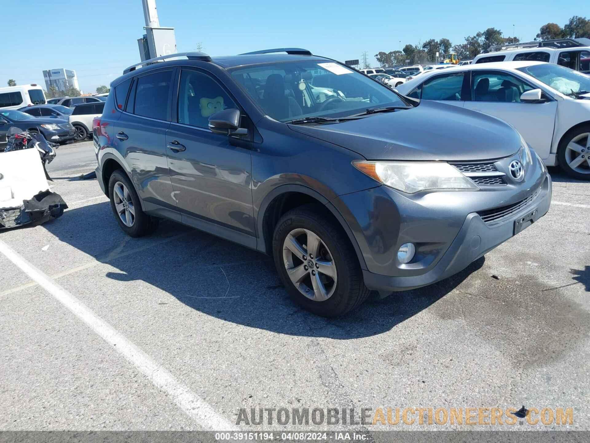 2T3WFREVXFW155130 TOYOTA RAV4 2015