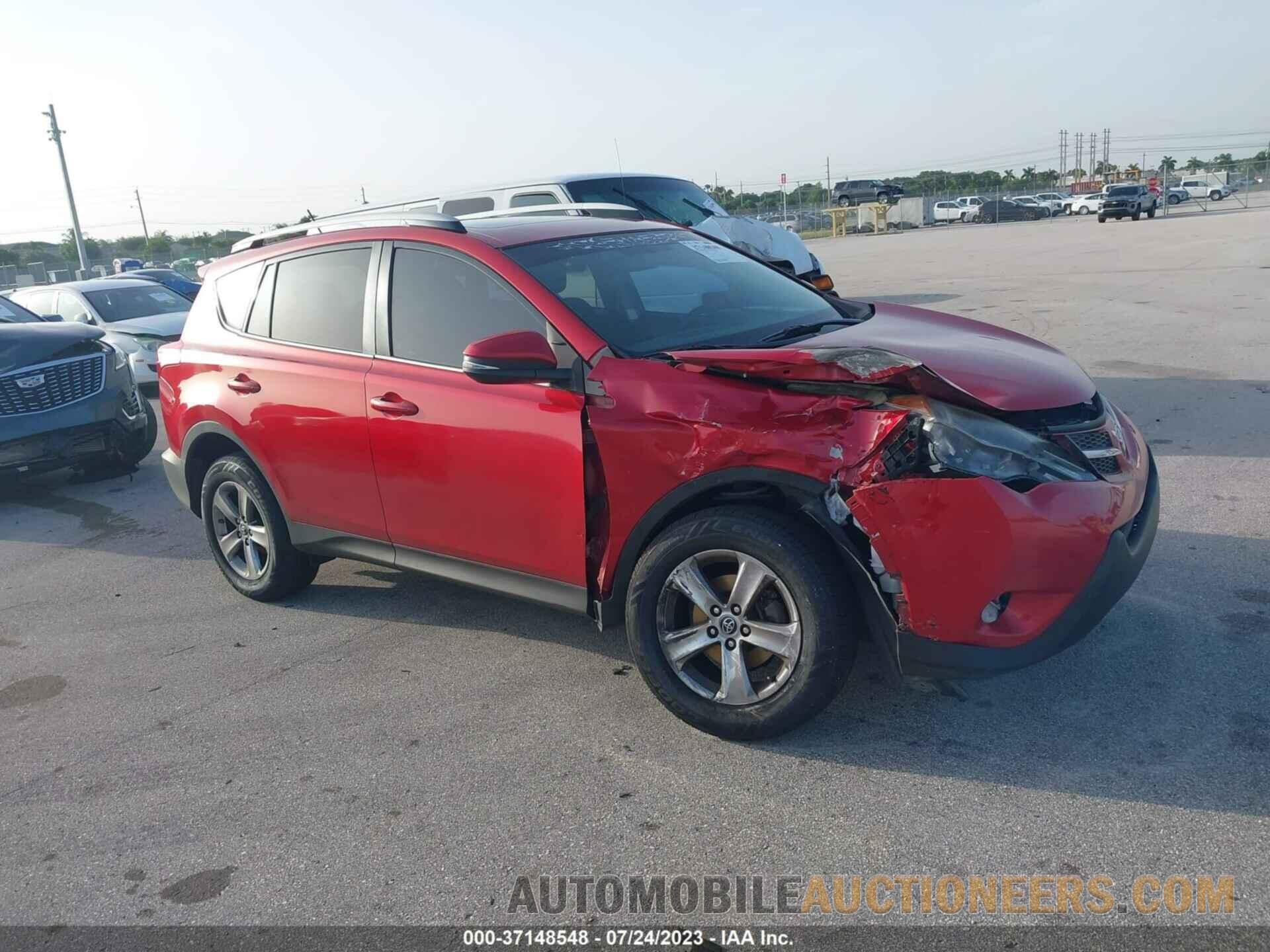 2T3WFREVXFW156617 TOYOTA RAV4 2015