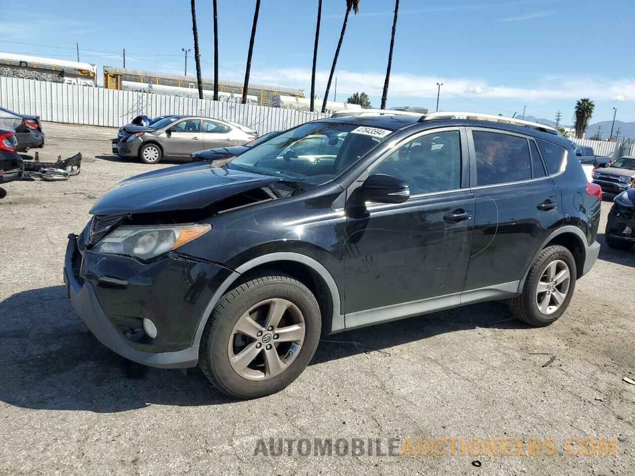 2T3WFREVXFW159730 TOYOTA RAV4 2015