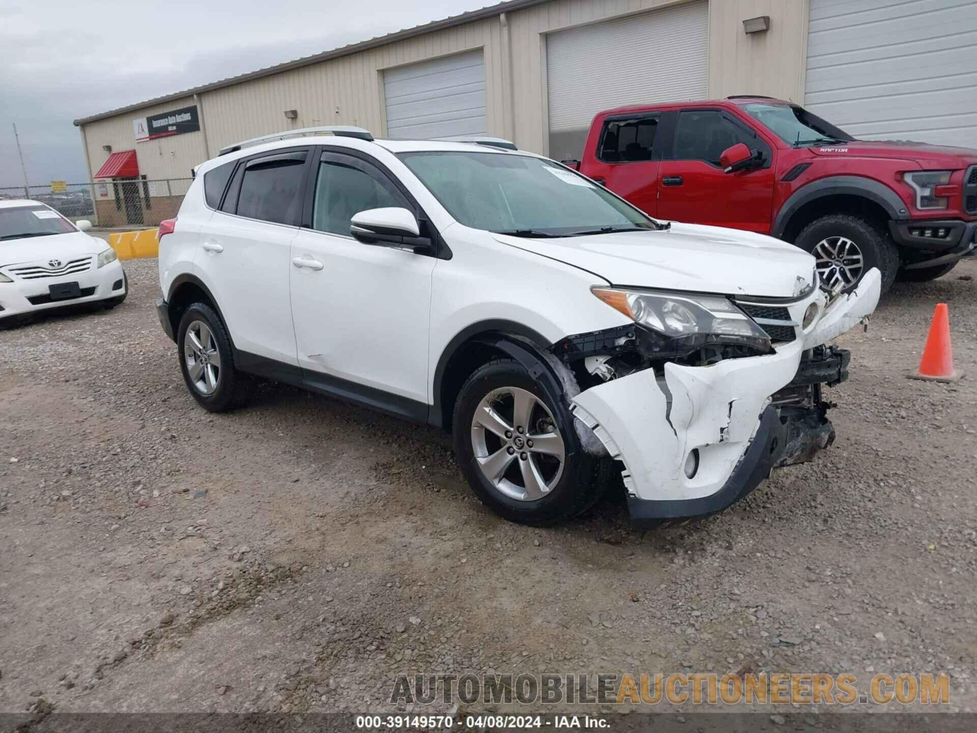 2T3WFREVXFW163633 TOYOTA RAV4 2015