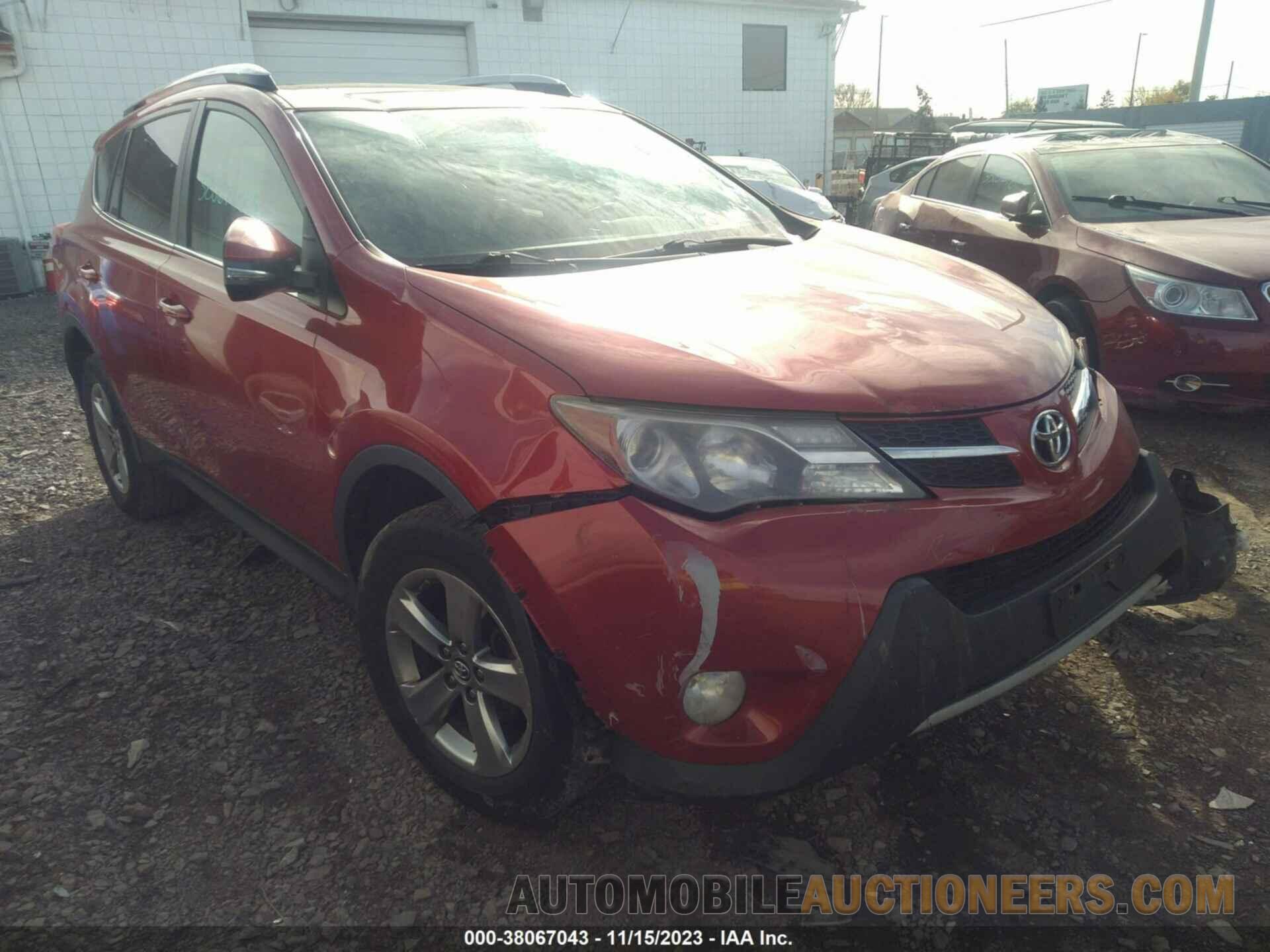 2T3WFREVXFW163678 TOYOTA RAV4 2015