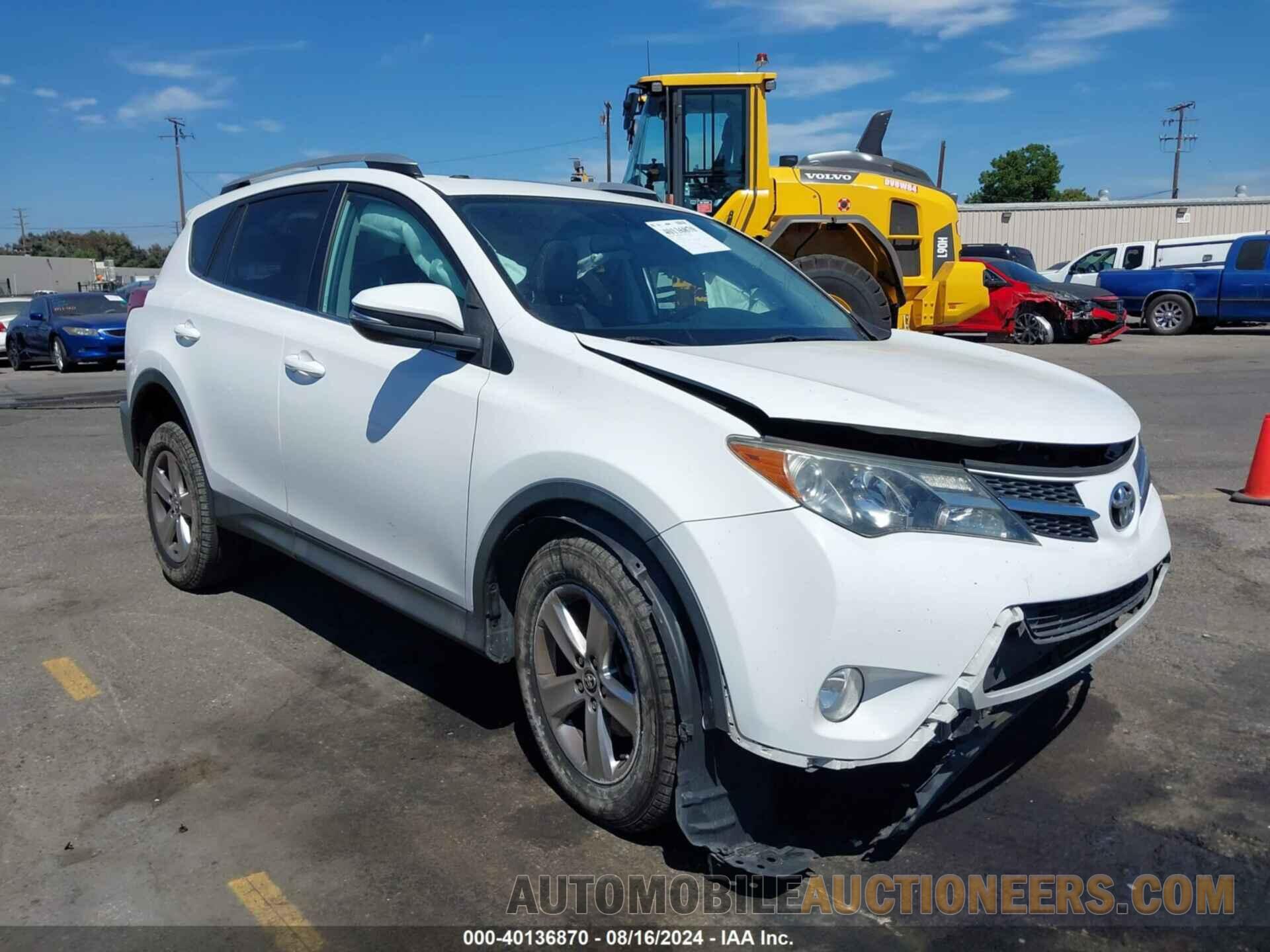 2T3WFREVXFW164426 TOYOTA RAV4 2015