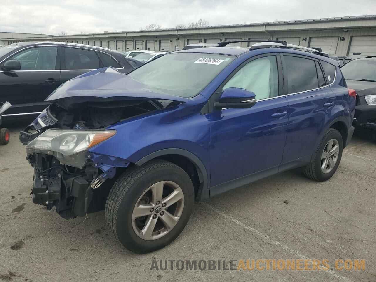 2T3WFREVXFW165141 TOYOTA RAV4 2015