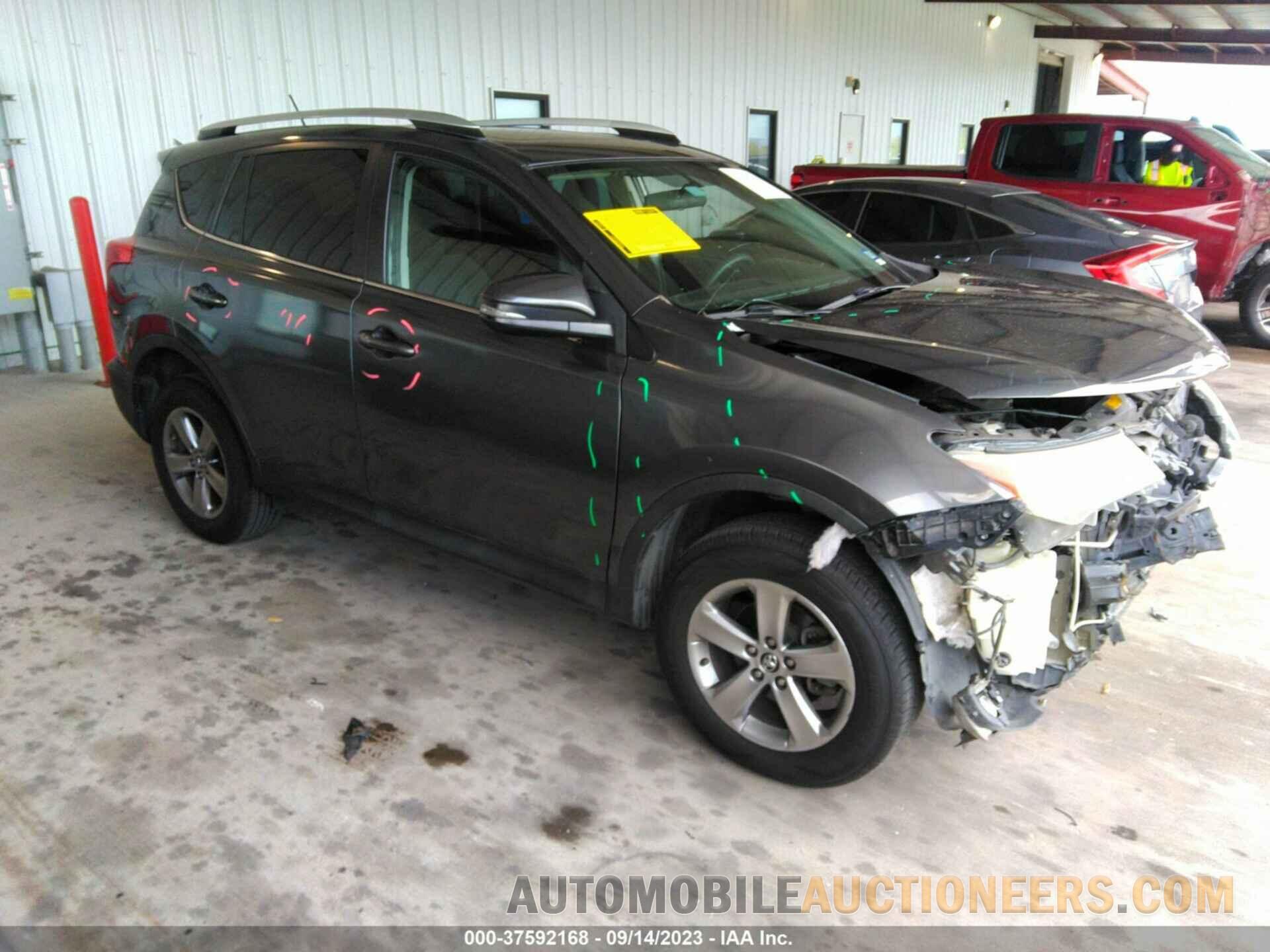 2T3WFREVXFW165480 TOYOTA RAV4 2015