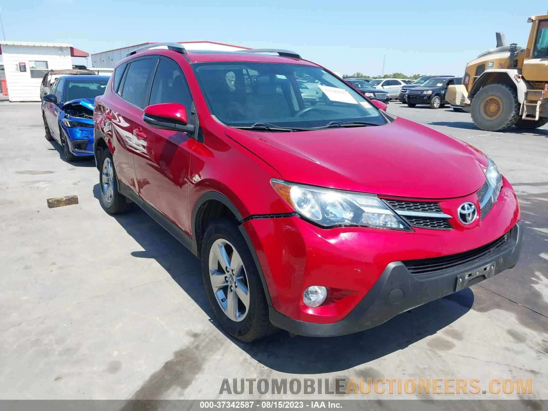 2T3WFREVXFW169755 TOYOTA RAV4 2015