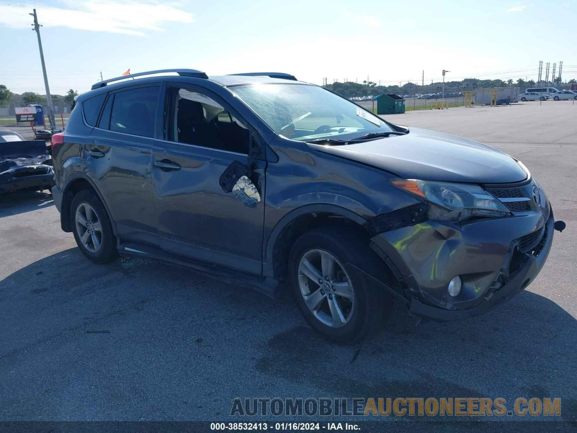 2T3WFREVXFW175779 TOYOTA RAV4 2015