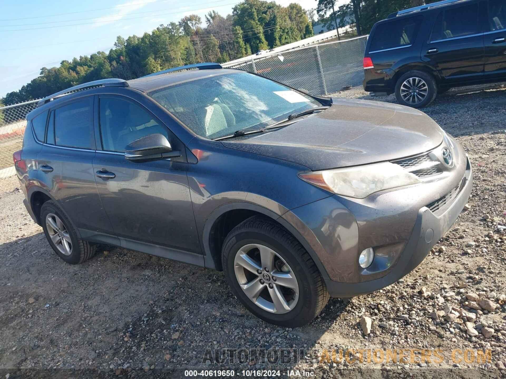 2T3WFREVXFW195207 TOYOTA RAV4 2015