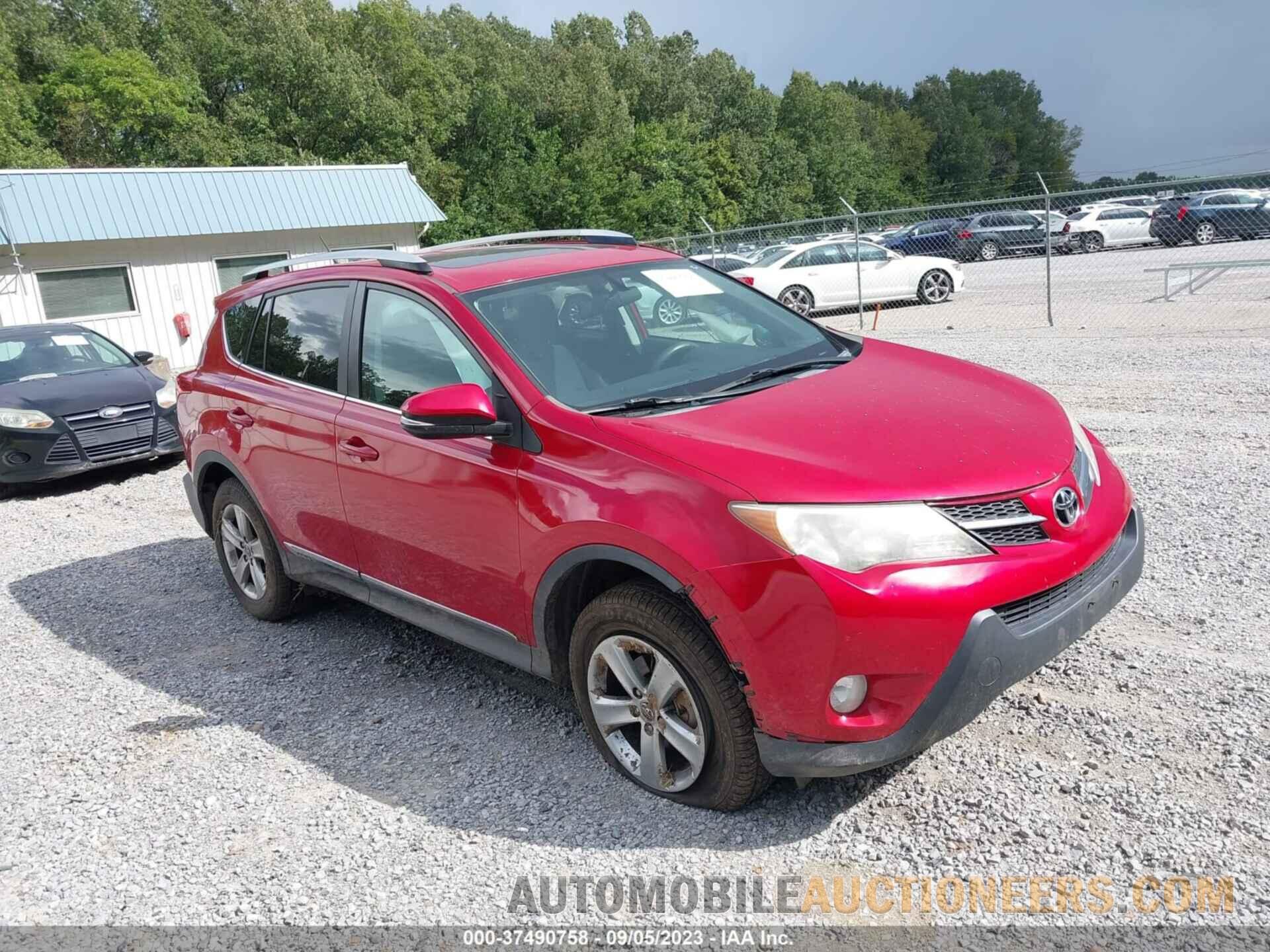 2T3WFREVXFW213298 TOYOTA RAV4 2015