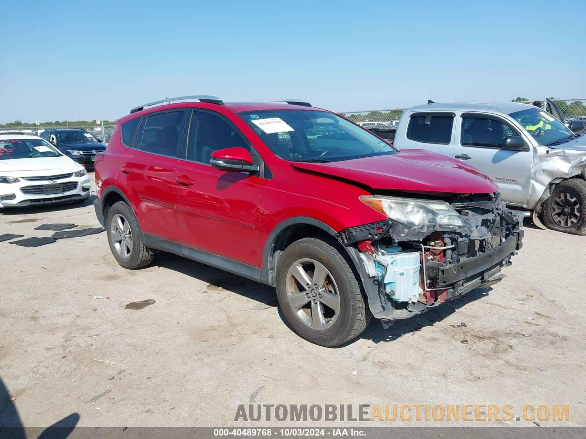 2T3WFREVXFW223720 TOYOTA RAV4 2015