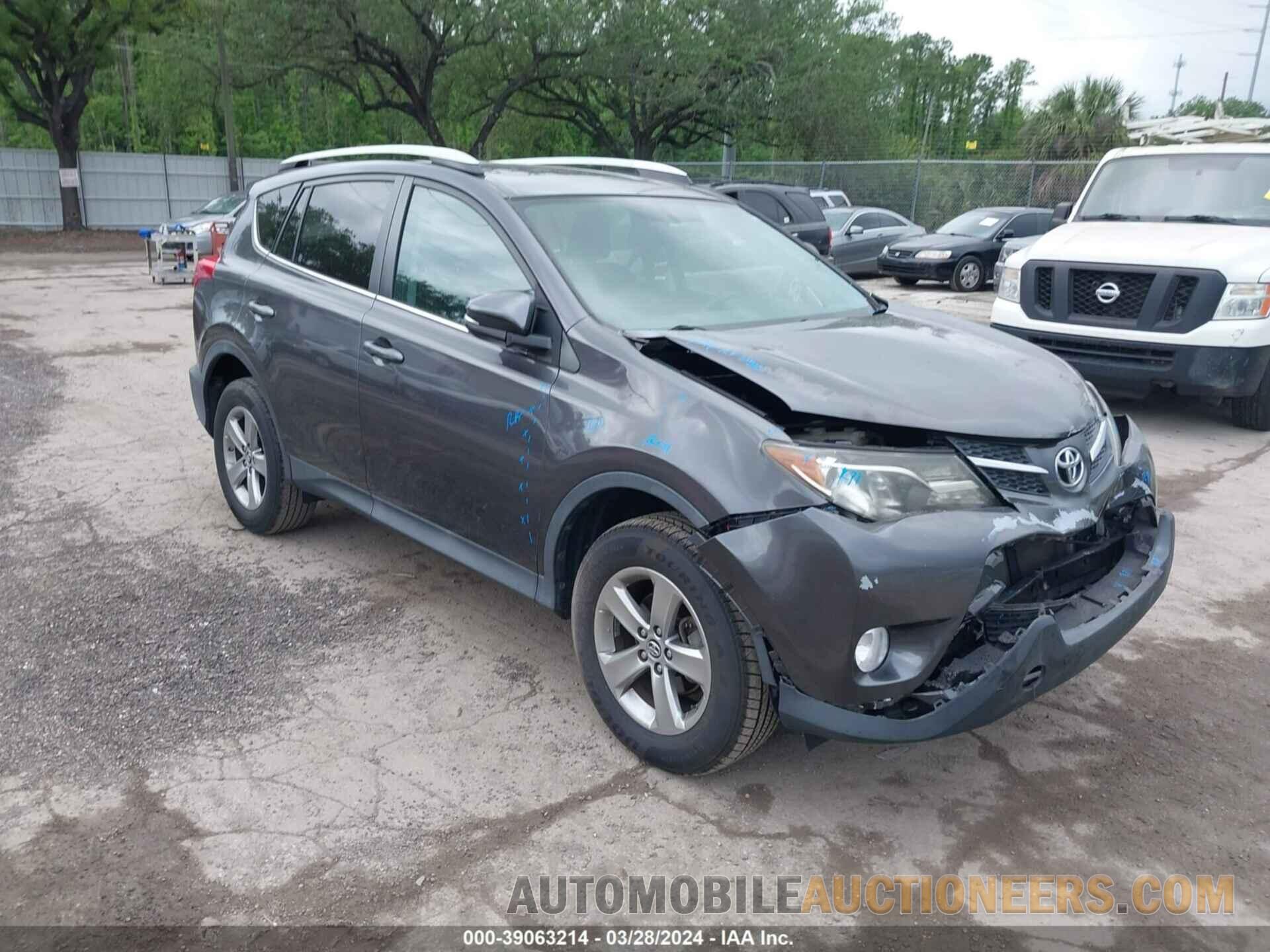 2T3WFREVXFW224947 TOYOTA RAV4 2015